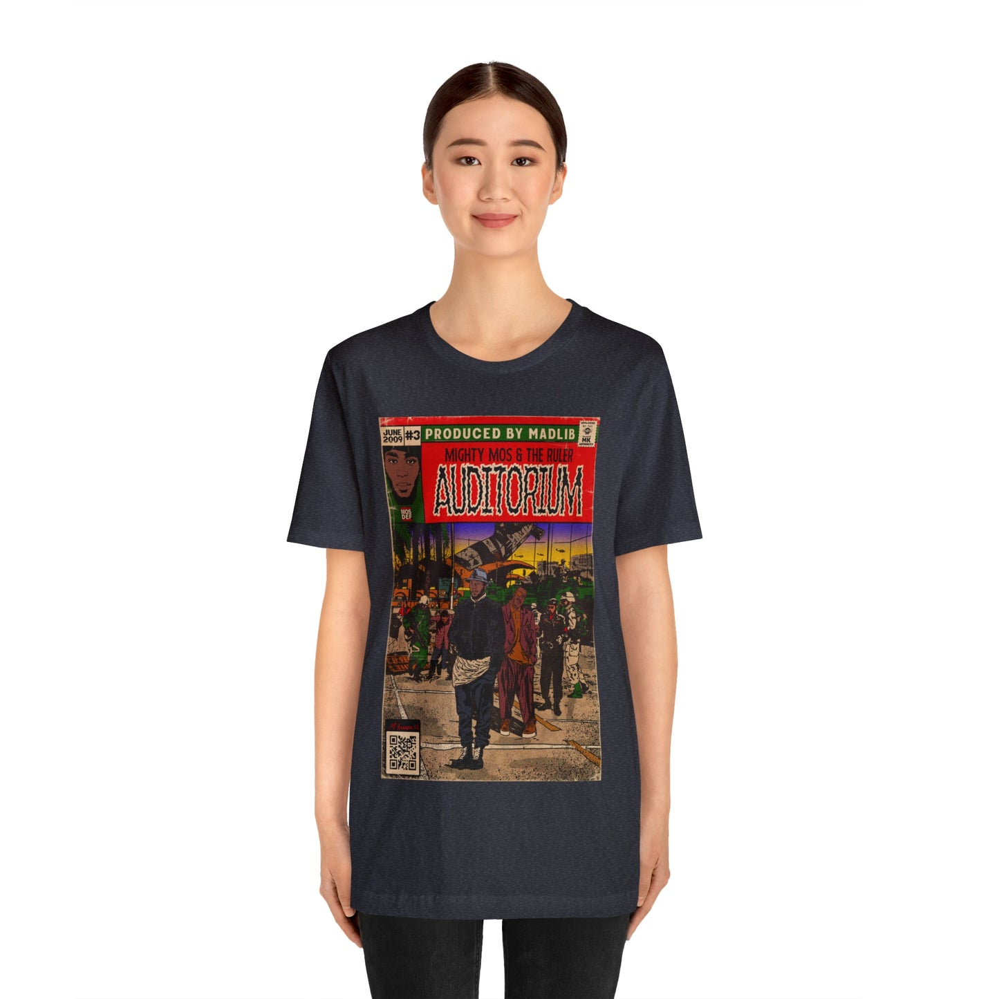 Mos Def & Slick Rick - Auditorium- Unisex Jersey Short Sleeve Tee