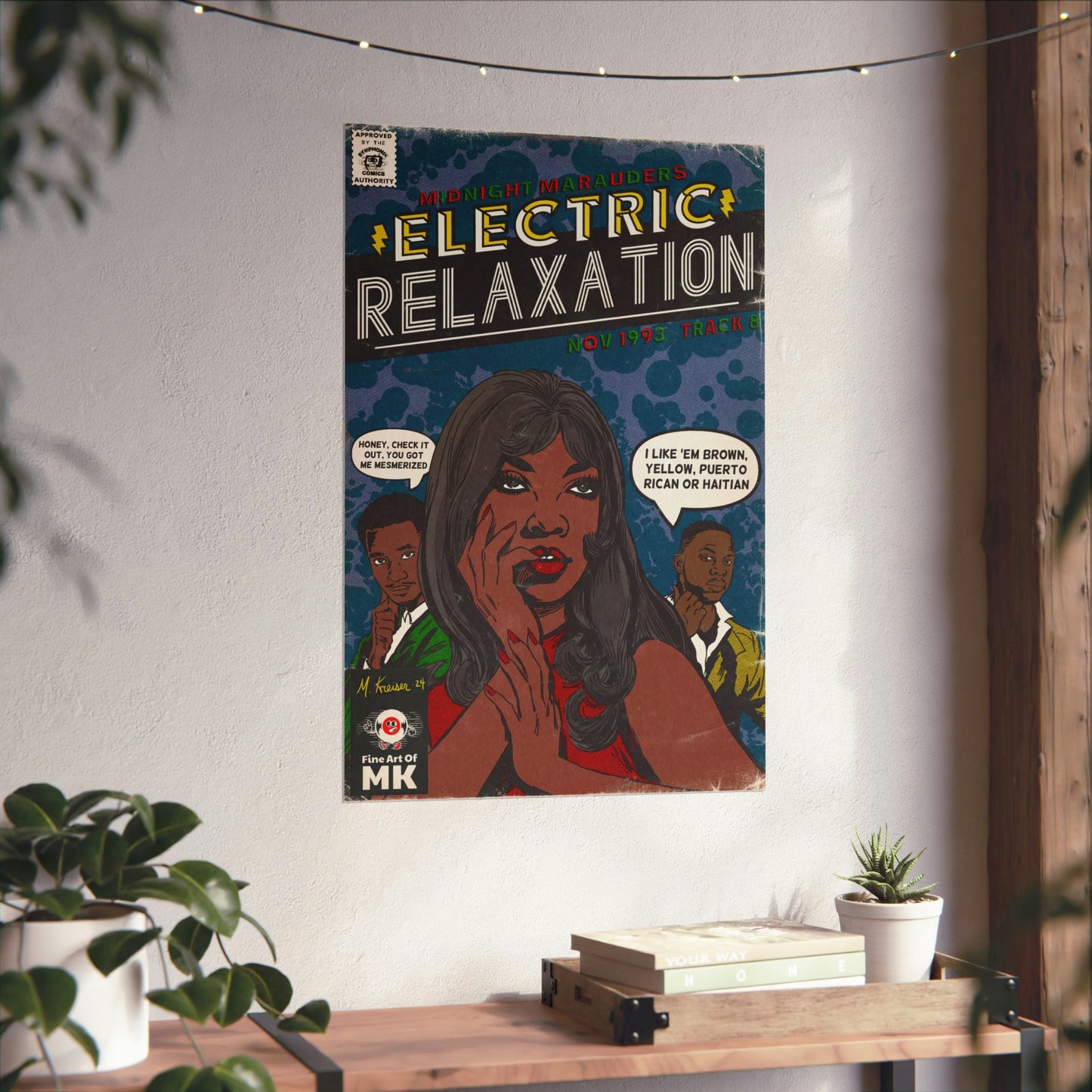 A Tribe Called Quest - Electric Relaxation- Matte Vertical Poster