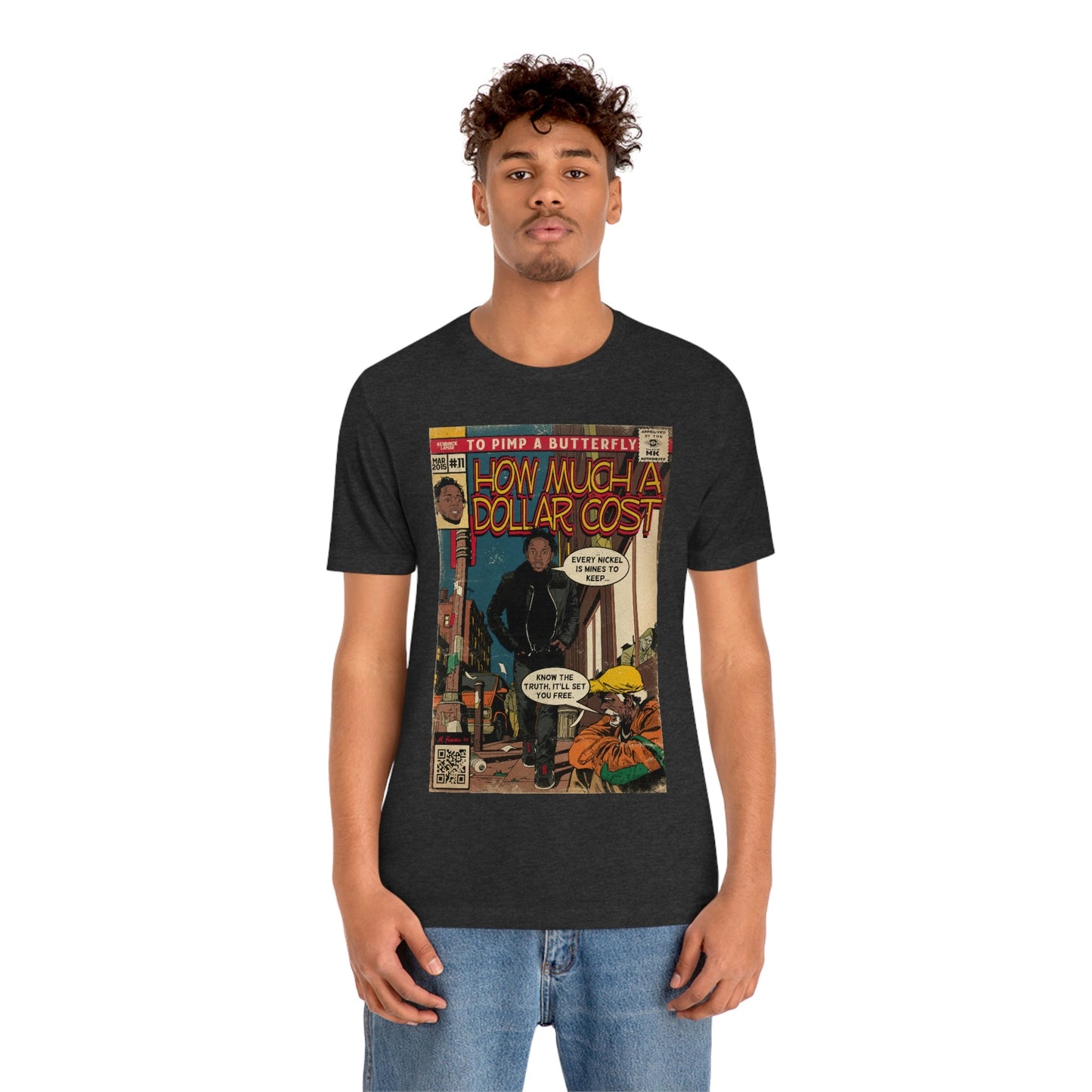 Kendrick Lamar - How Much A Dollar Cost - Unisex Jersey Short Sleeve Tee