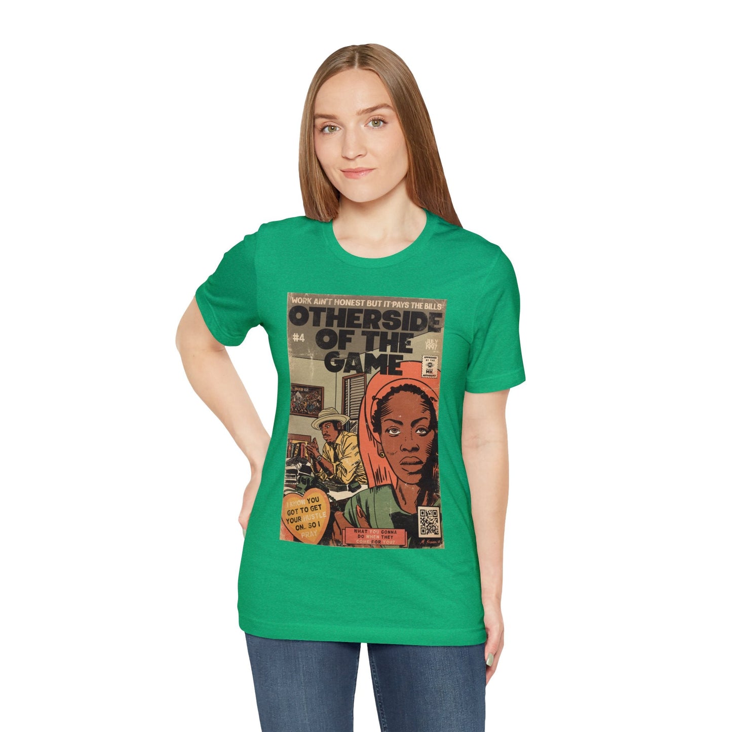 Erykah Badu - Otherside Of The Game - Unisex Jersey Short Sleeve Tee