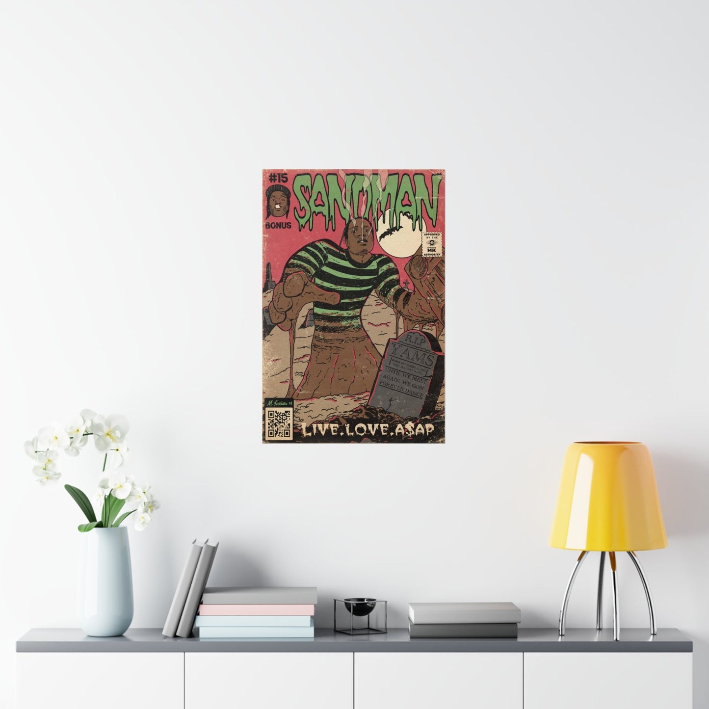 ASAP Rocky - Sandman - Vertical Matte Poster