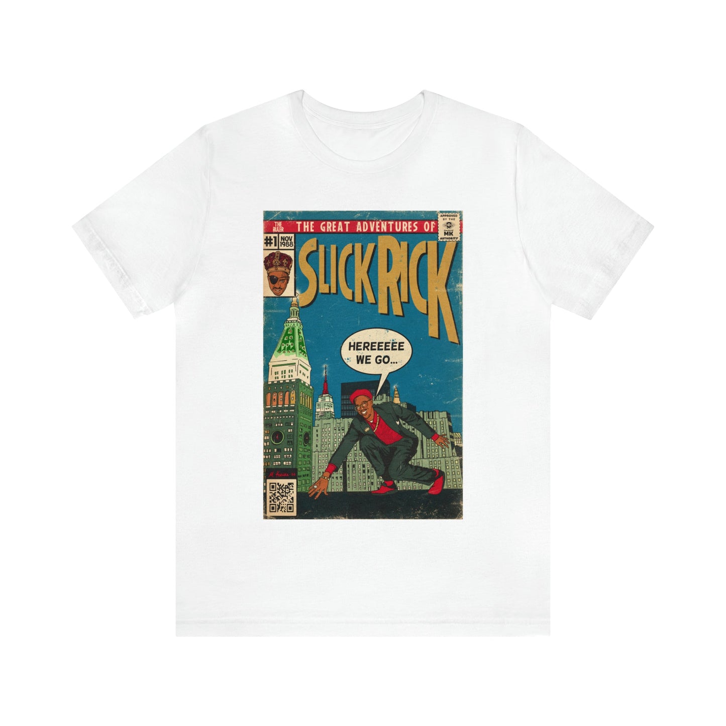 The Great Adventures of Slick Rick - Comic Art - Unisex Jersey Short Sleeve Tee