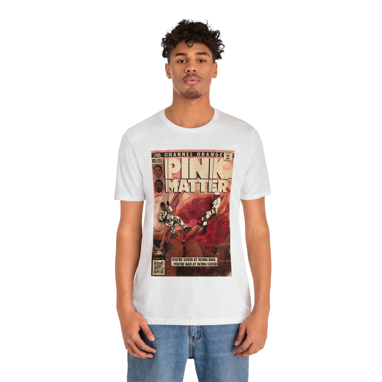 Frank Ocean & Andre 3000 - Pink Matter - Unisex Jersey Short Sleeve Tee