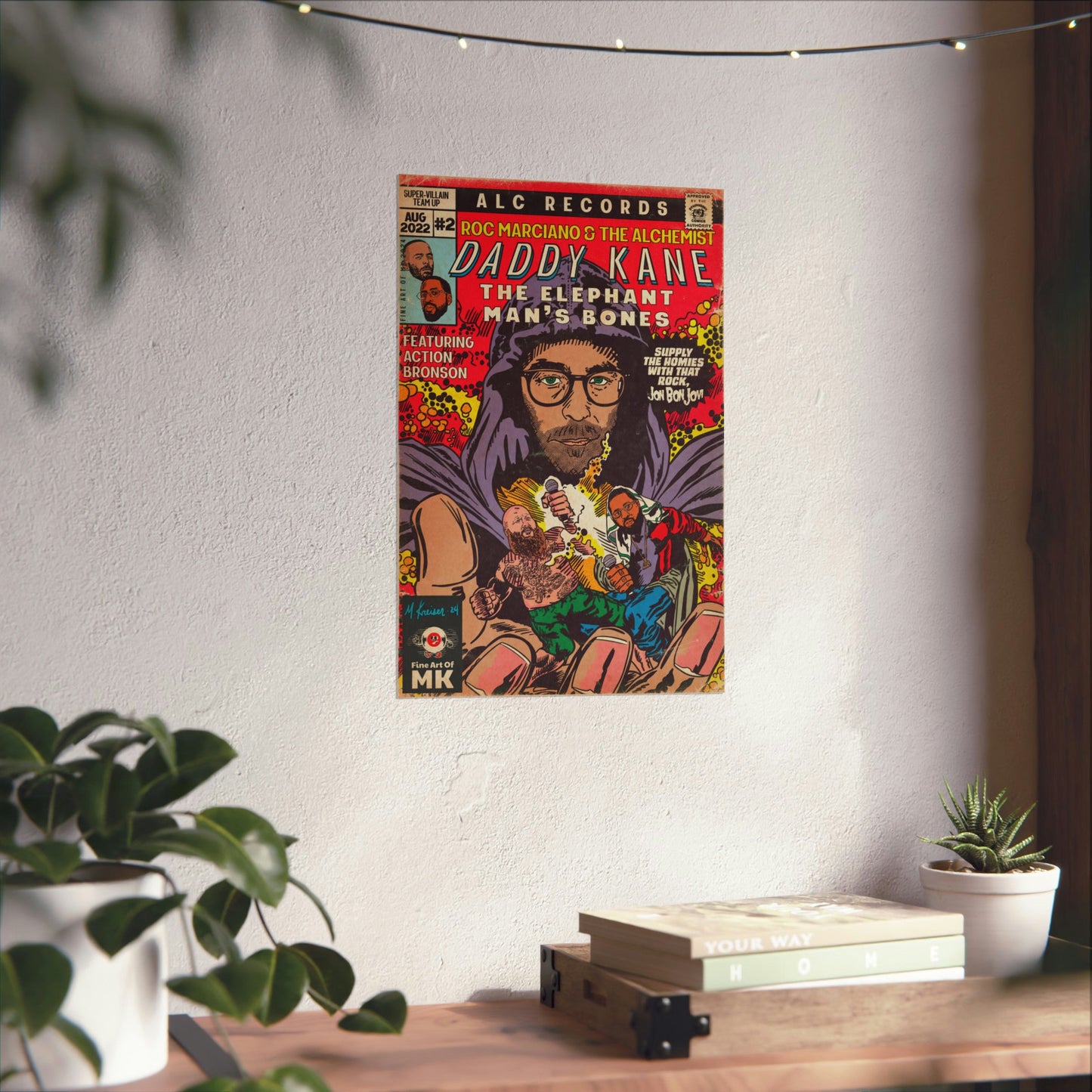 Roc Marciano, Alchemist, Action Bronson - Daddy Kane -  Matte Vertical Posters