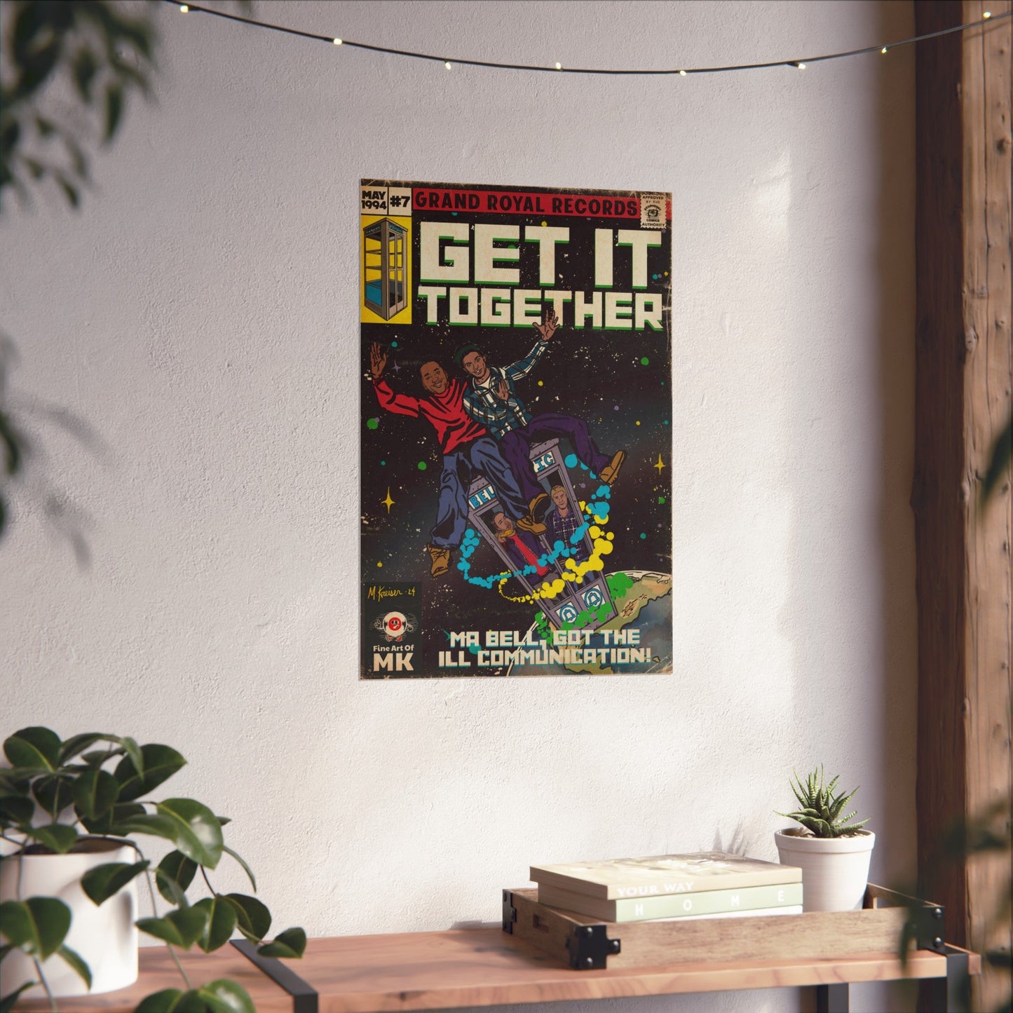 Beastie Boys & Q-Tip - Get it Together - Matte Vertical Posters