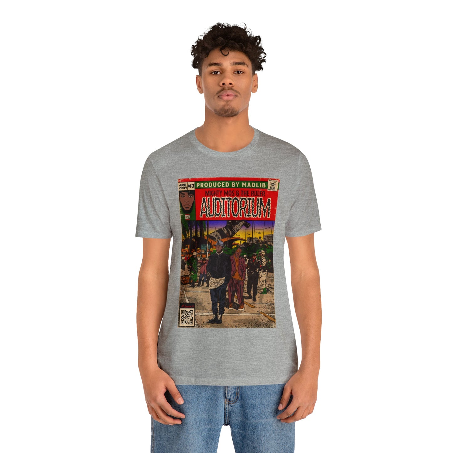 Mos Def & Slick Rick - Auditorium- Unisex Jersey Short Sleeve Tee