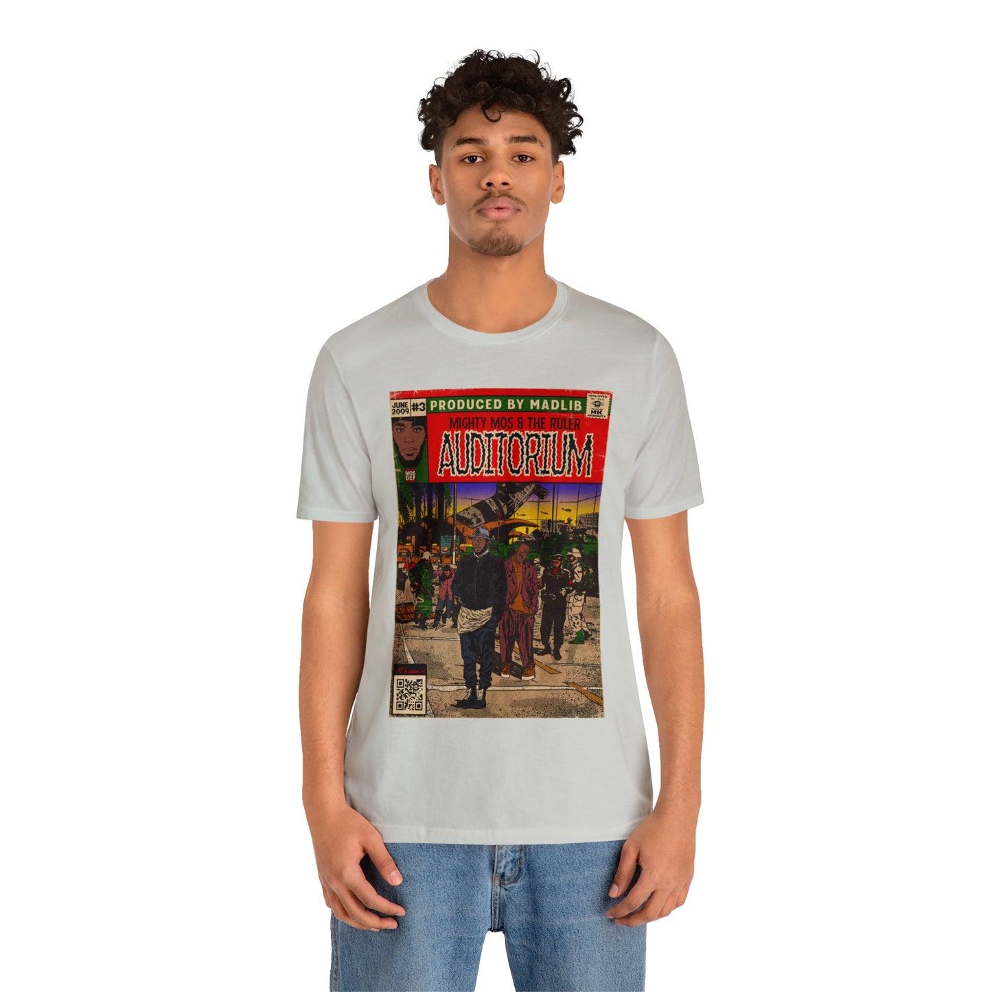 Mos Def & Slick Rick - Auditorium- Unisex Jersey Short Sleeve Tee