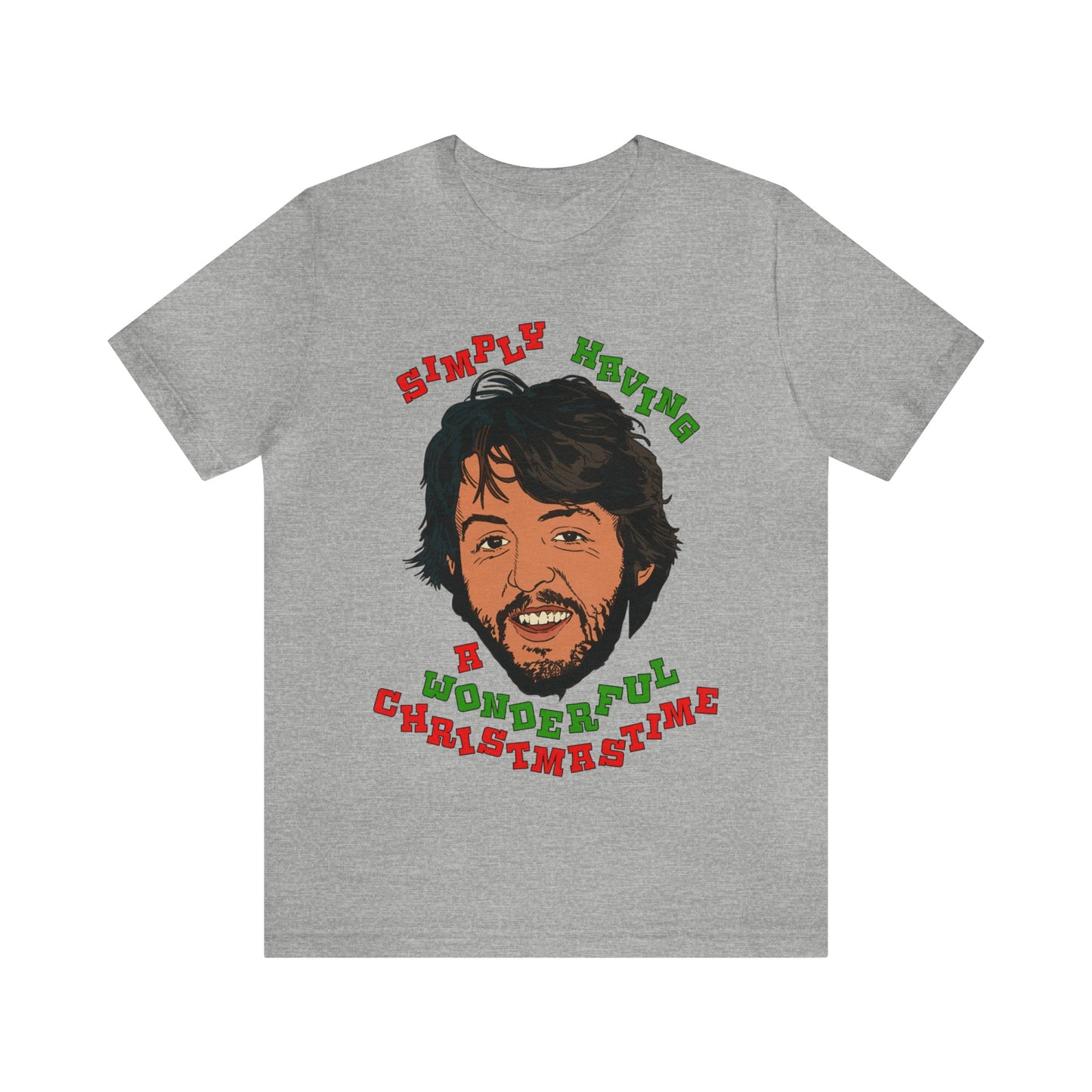 Paul McCartney - Wonderful Christmastime - Unisex Jersey Short Sleeve Tee