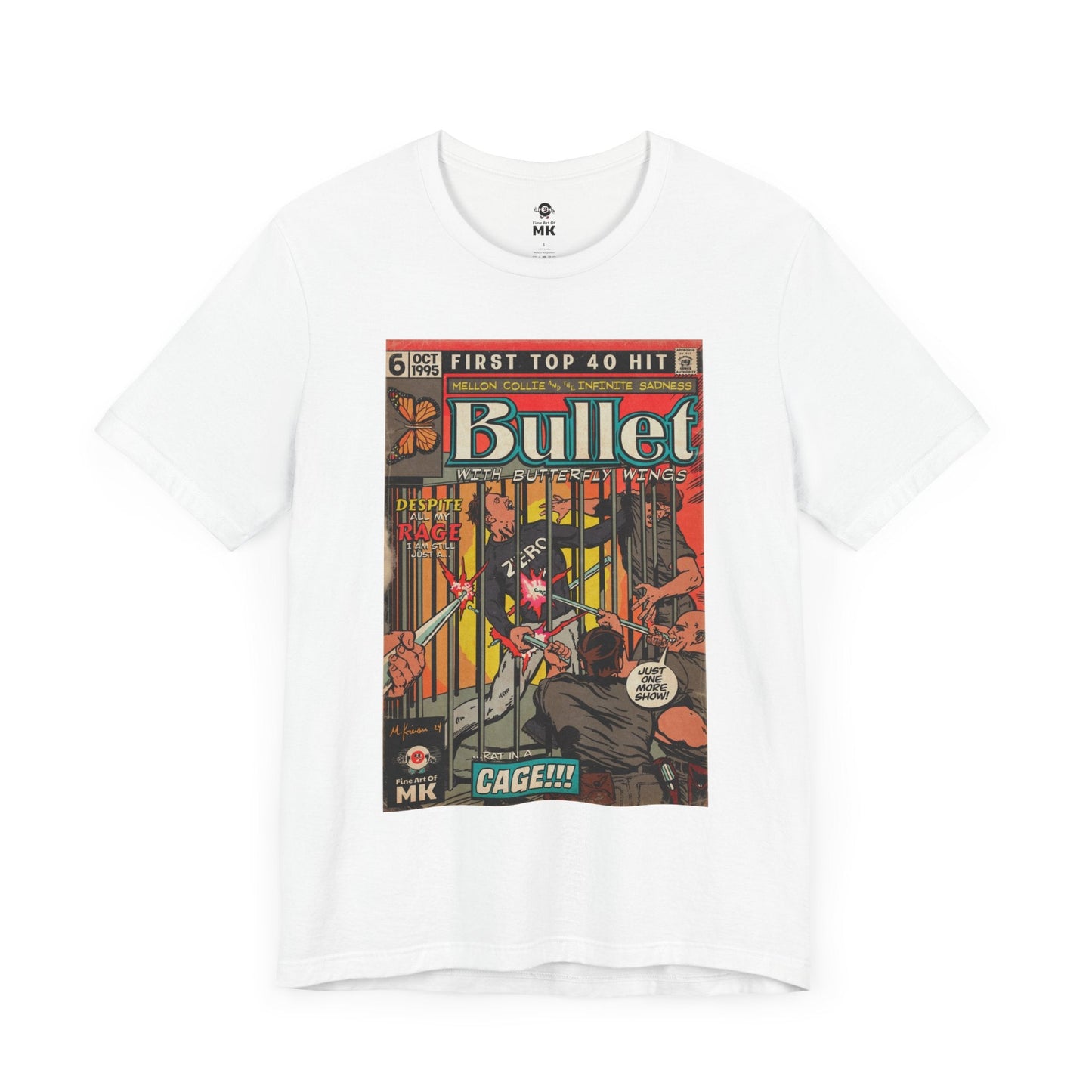 Smashing Pumpkins - Bullet With Butterfly Wings - Unisex Jersey Short Sleeve Tee