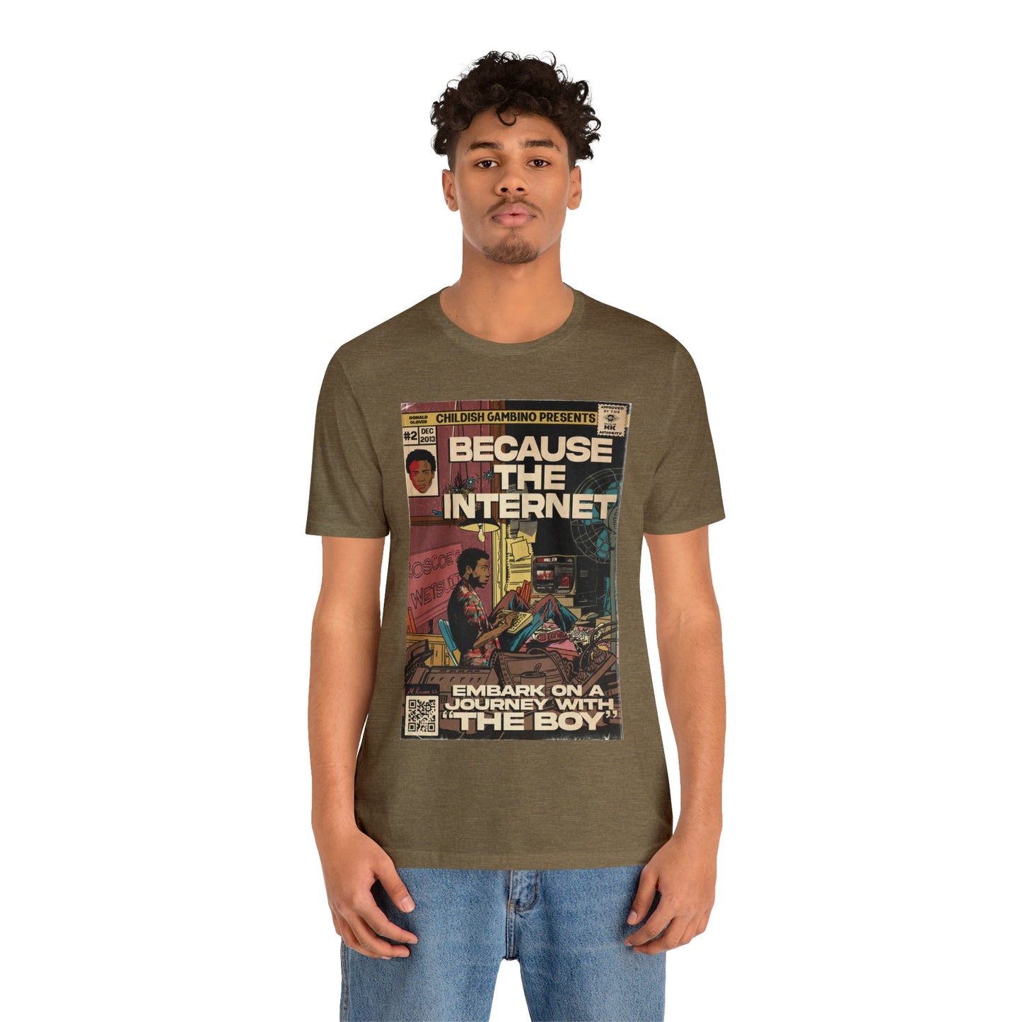 Childish Gambino- Because The Internet - Unisex Jersey Short Sleeve Tee