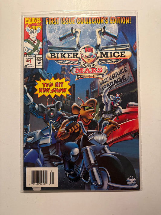 Biker Mice from Mars #1 Polybagged (1993) (High Grade)