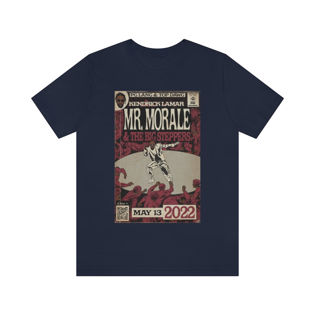 Kendrick Lamar - Mr. Morale & The Big Steppers - Comic Art -Unisex Jersey Short Sleeve Tee