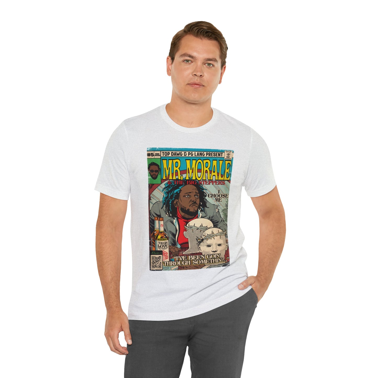 Kendrick Lamar- Mr. Morale & The Big Steppers- Unisex Jersey Short Sleeve Tee