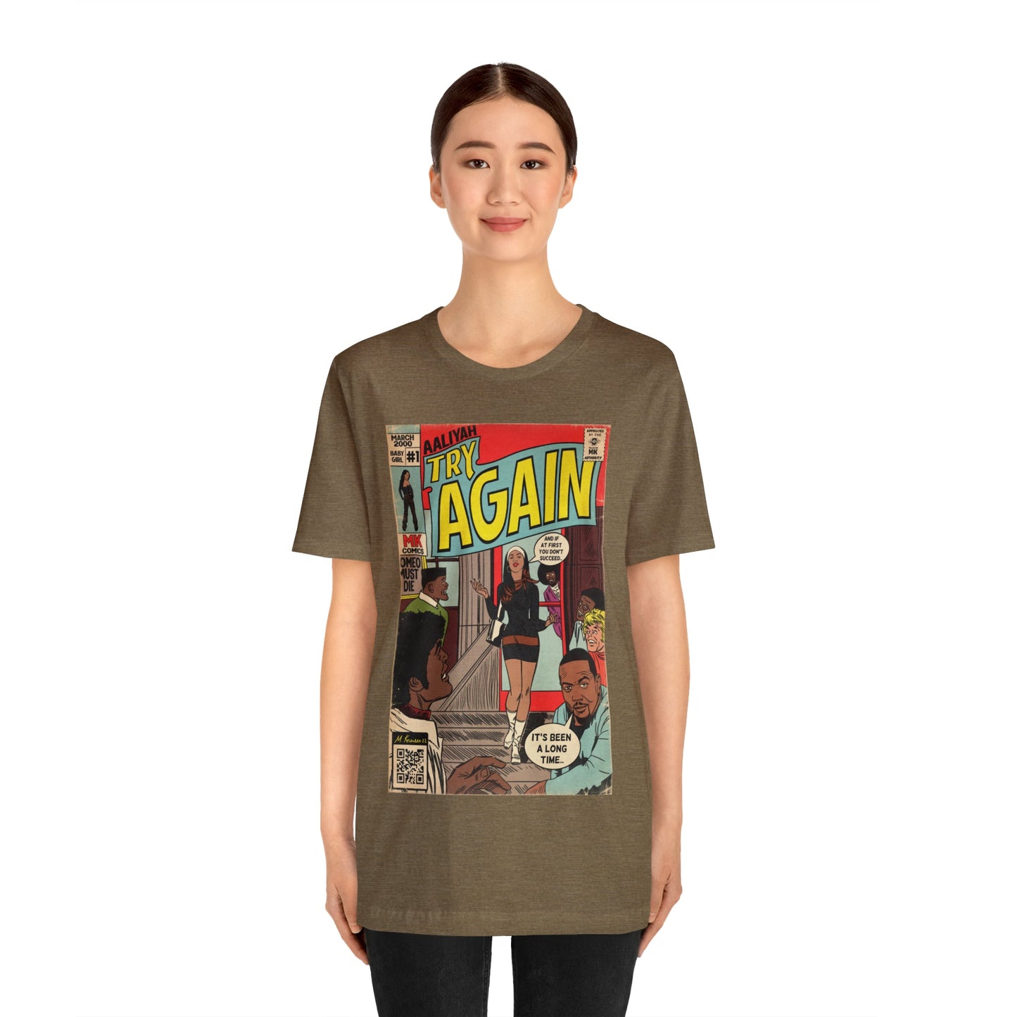 Aaliyah - Try Again - Unisex Jersey Short Sleeve Tee