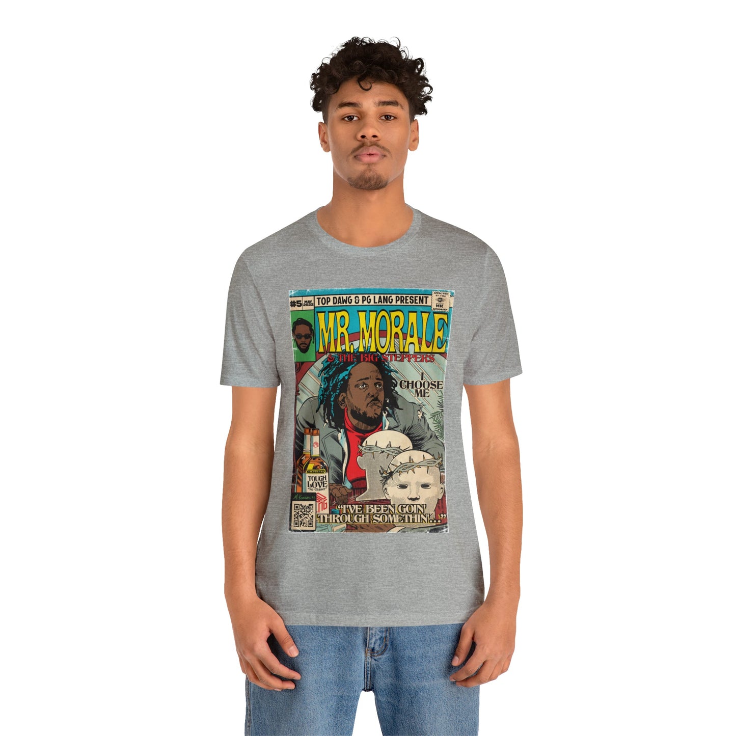 Kendrick Lamar- Mr. Morale & The Big Steppers- Unisex Jersey Short Sleeve Tee