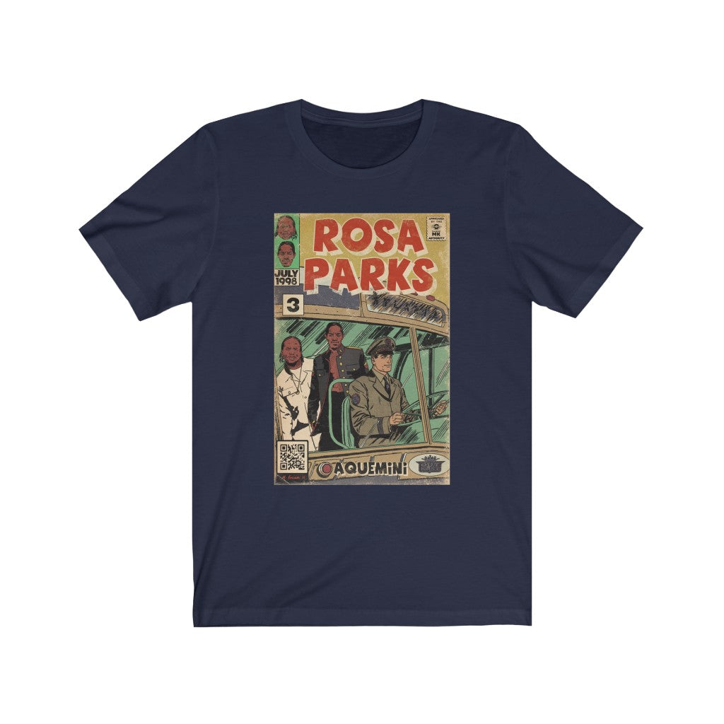 OutKast - Rosa Parks Hip Hop Comic Art - Unisex Jersey Short Sleeve Tee