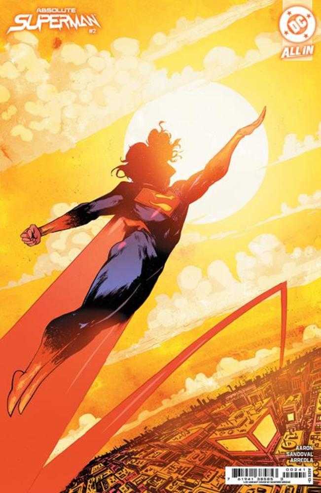 Absolute Superman #2 1:25 Sanford Greene Card Stock Variant