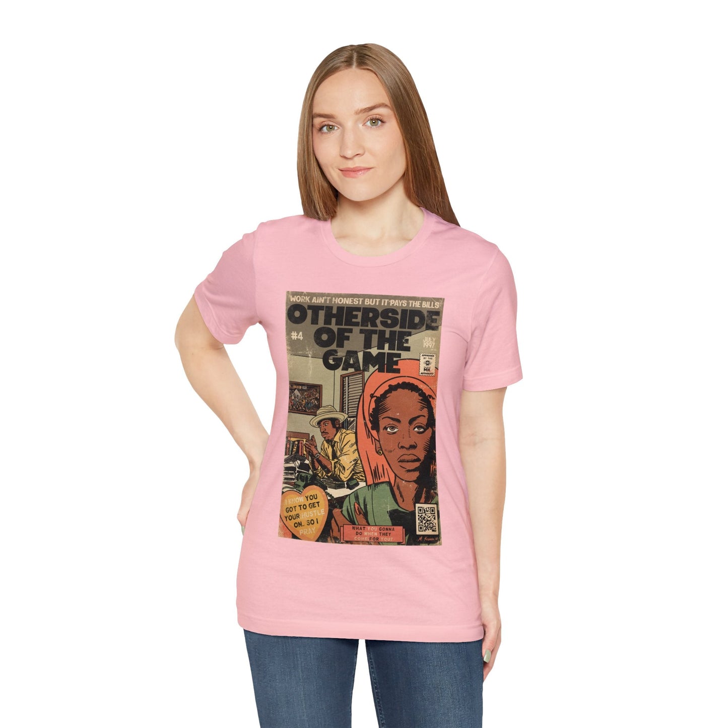 Erykah Badu - Otherside Of The Game - Unisex Jersey Short Sleeve Tee