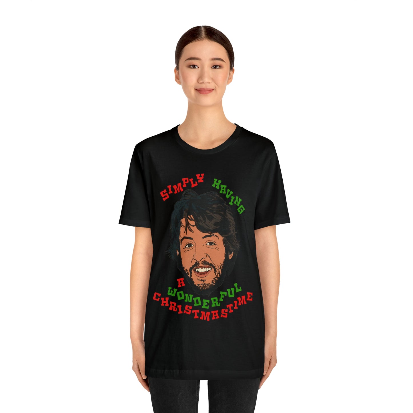 Paul McCartney - Wonderful Christmastime - Unisex Jersey Short Sleeve Tee