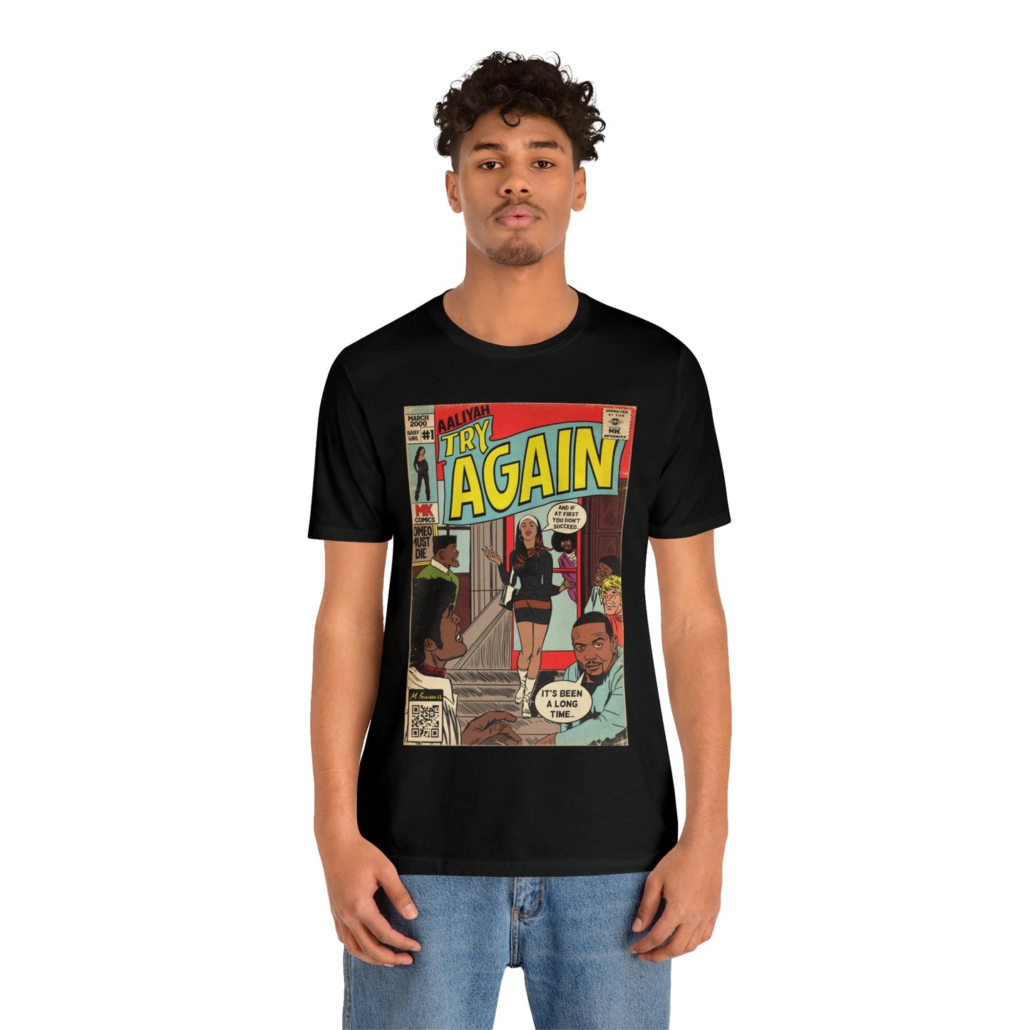 Aaliyah - Try Again - Unisex Jersey Short Sleeve Tee