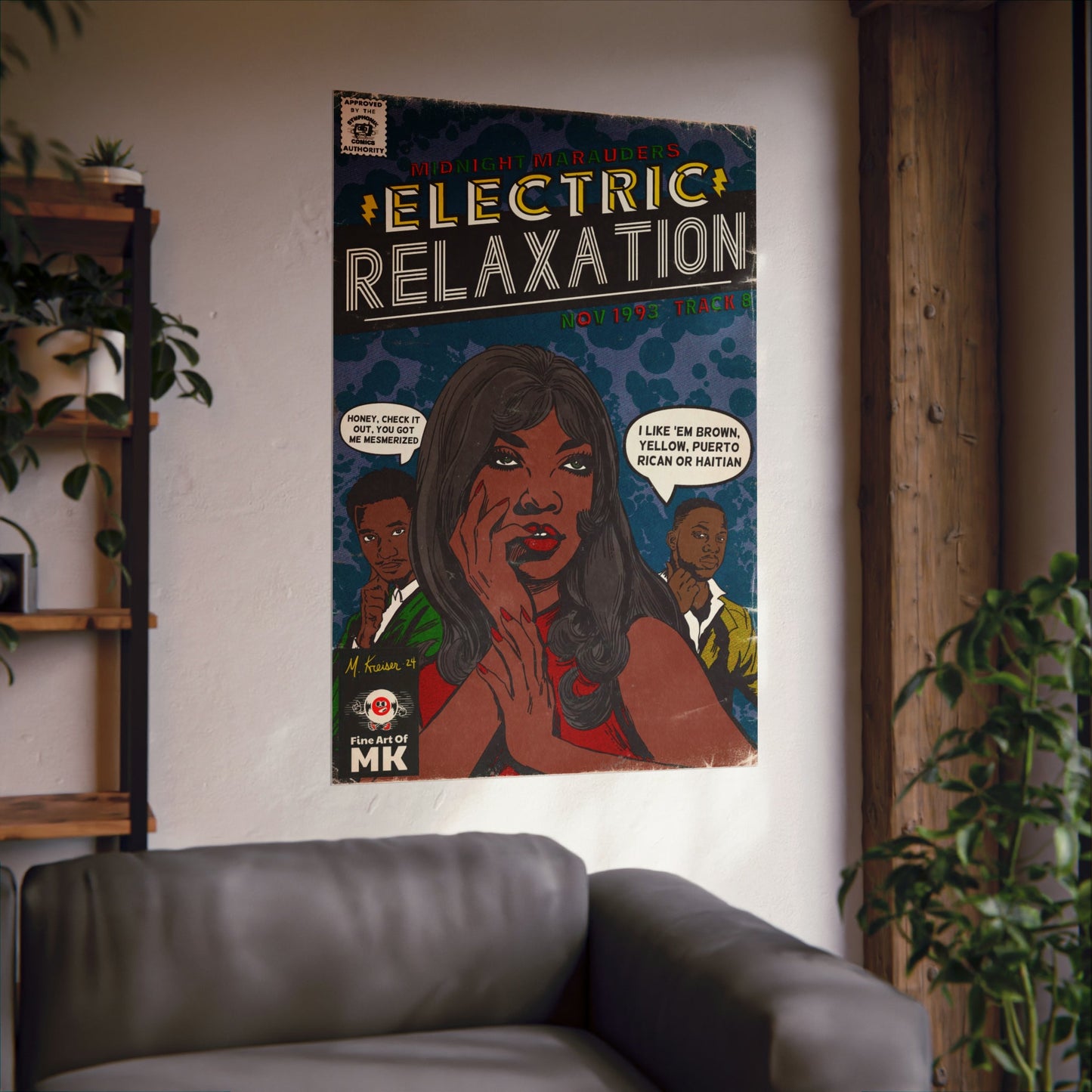 A Tribe Called Quest - Electric Relaxation- Matte Vertical Poster