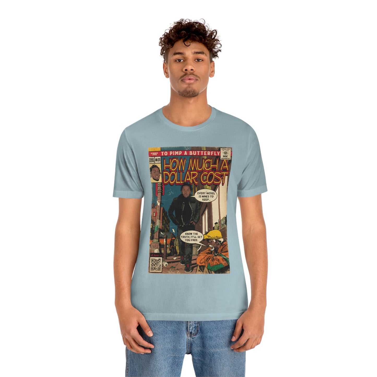 Kendrick Lamar - How Much A Dollar Cost - Unisex Jersey Short Sleeve Tee