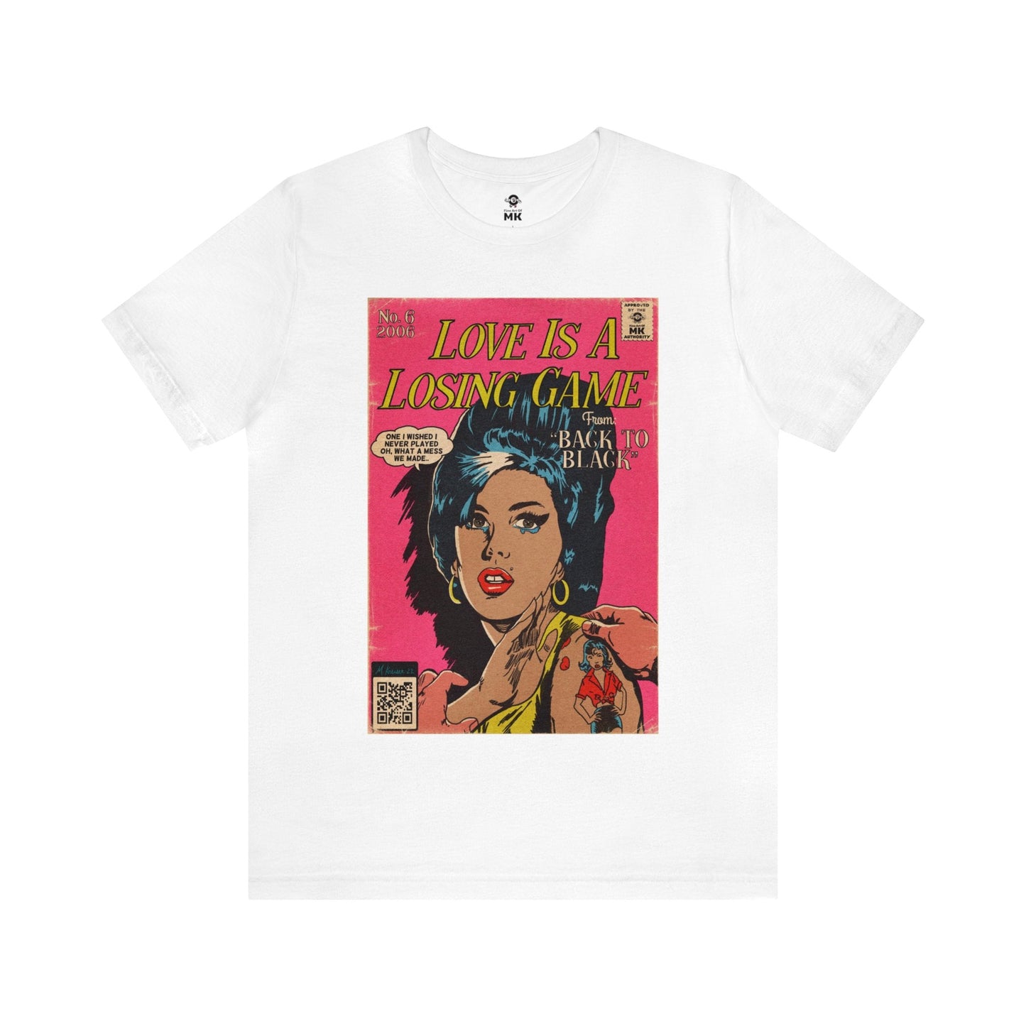 Amy Winehouse - Love Is A Losing Game - Unisex Jersey Short Sleeve Tee