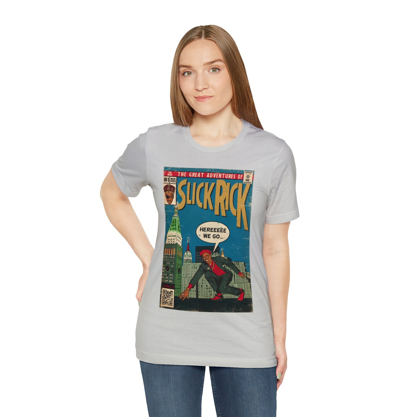 The Great Adventures of Slick Rick - Comic Art - Unisex Jersey Short Sleeve Tee