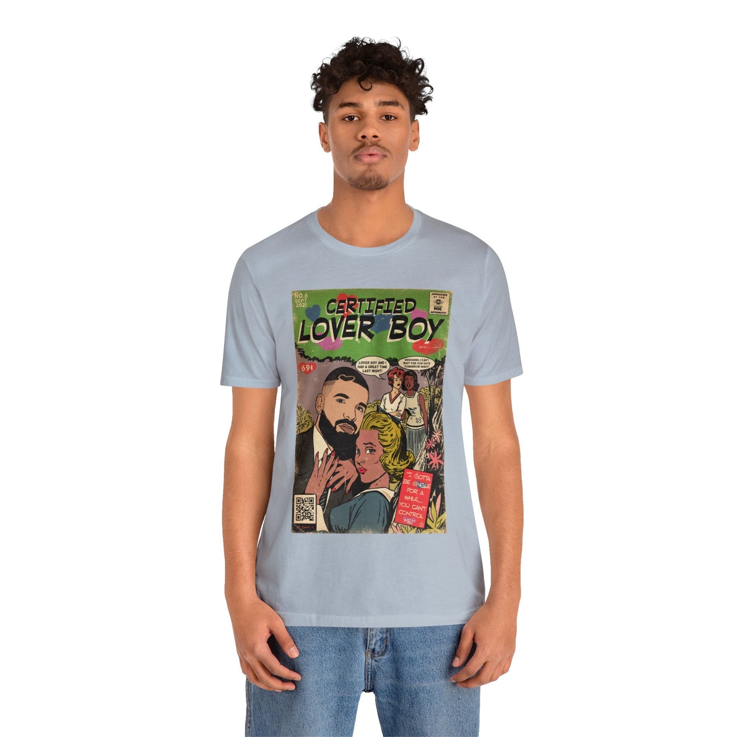 Drake - Certified Lover Boy - Hip Hop Comics - Unisex Jersey Short Sleeve Tee