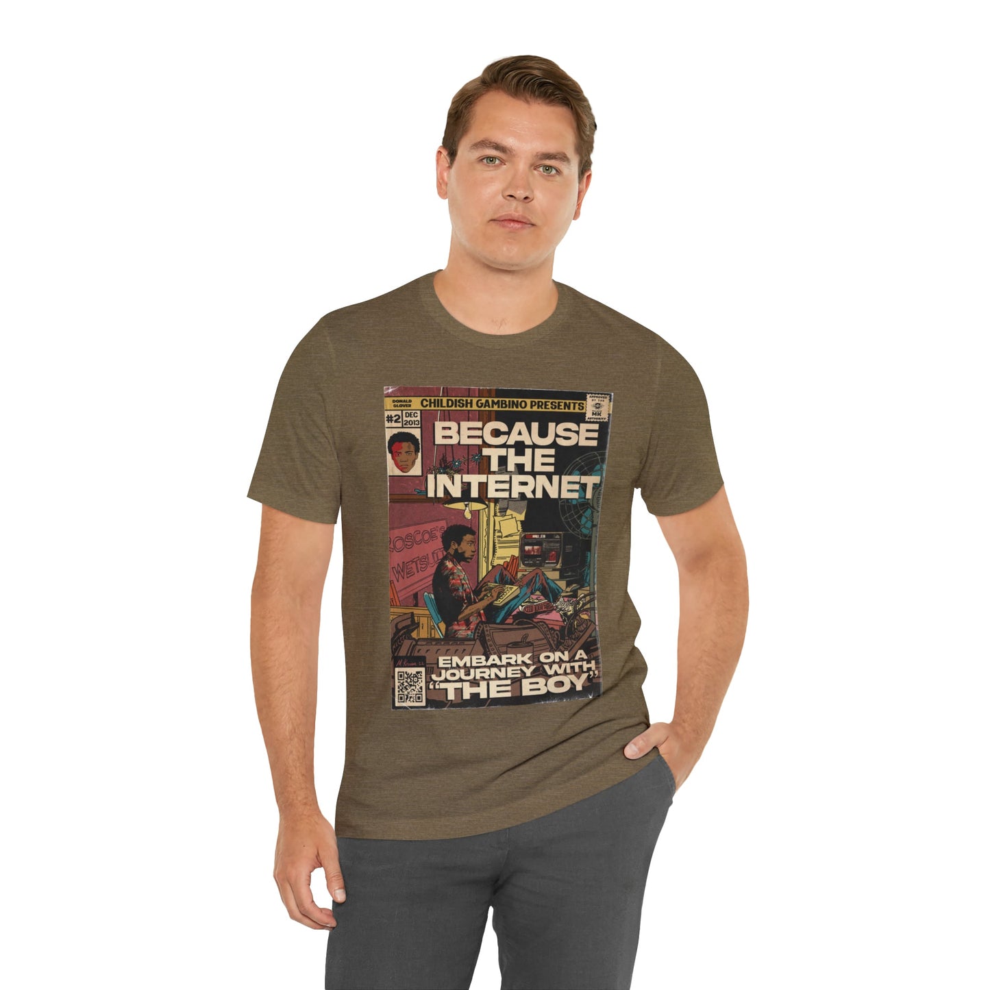 Childish Gambino- Because The Internet - Unisex Jersey Short Sleeve Tee