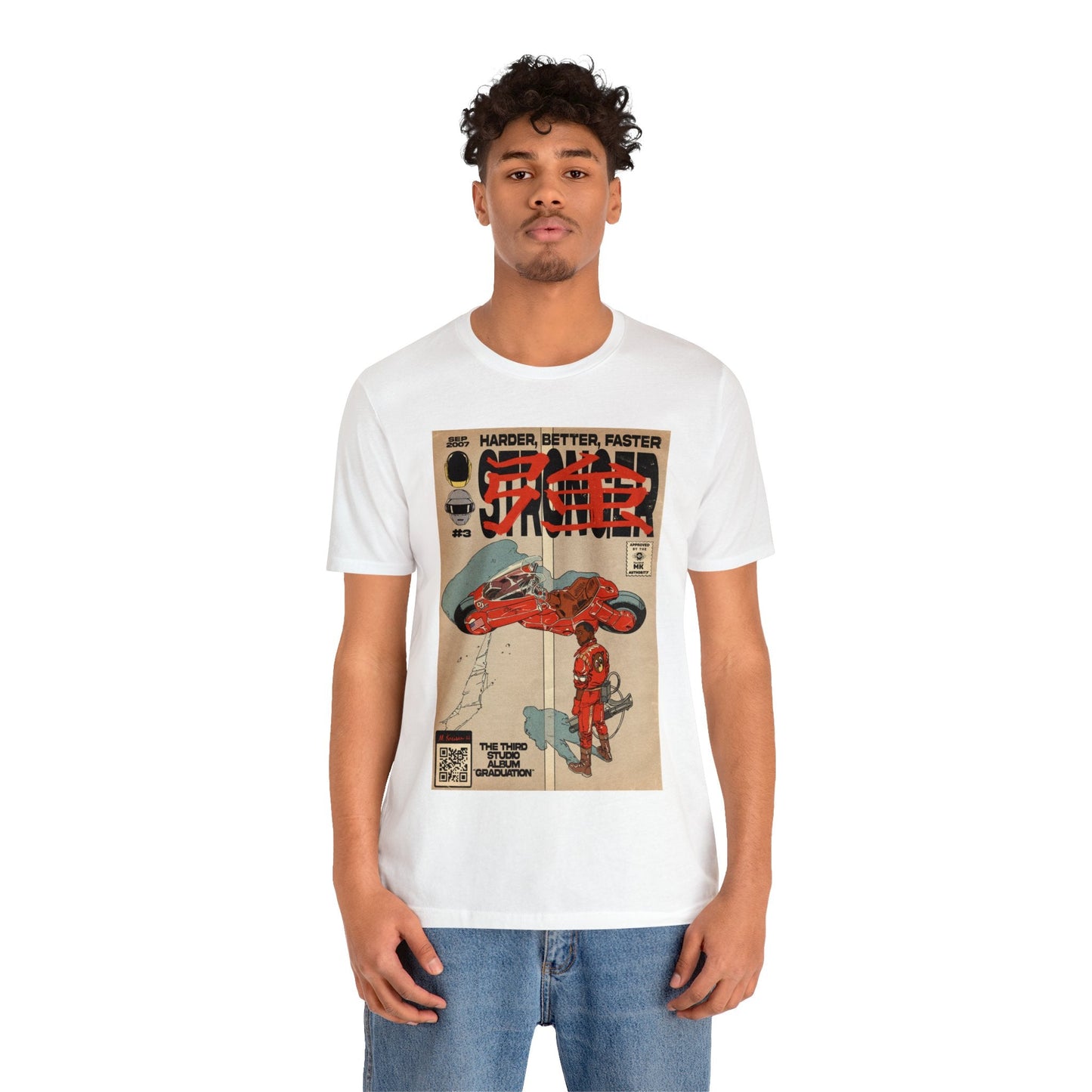 Kanye West - Stronger - Unisex Jersey Short Sleeve Tee