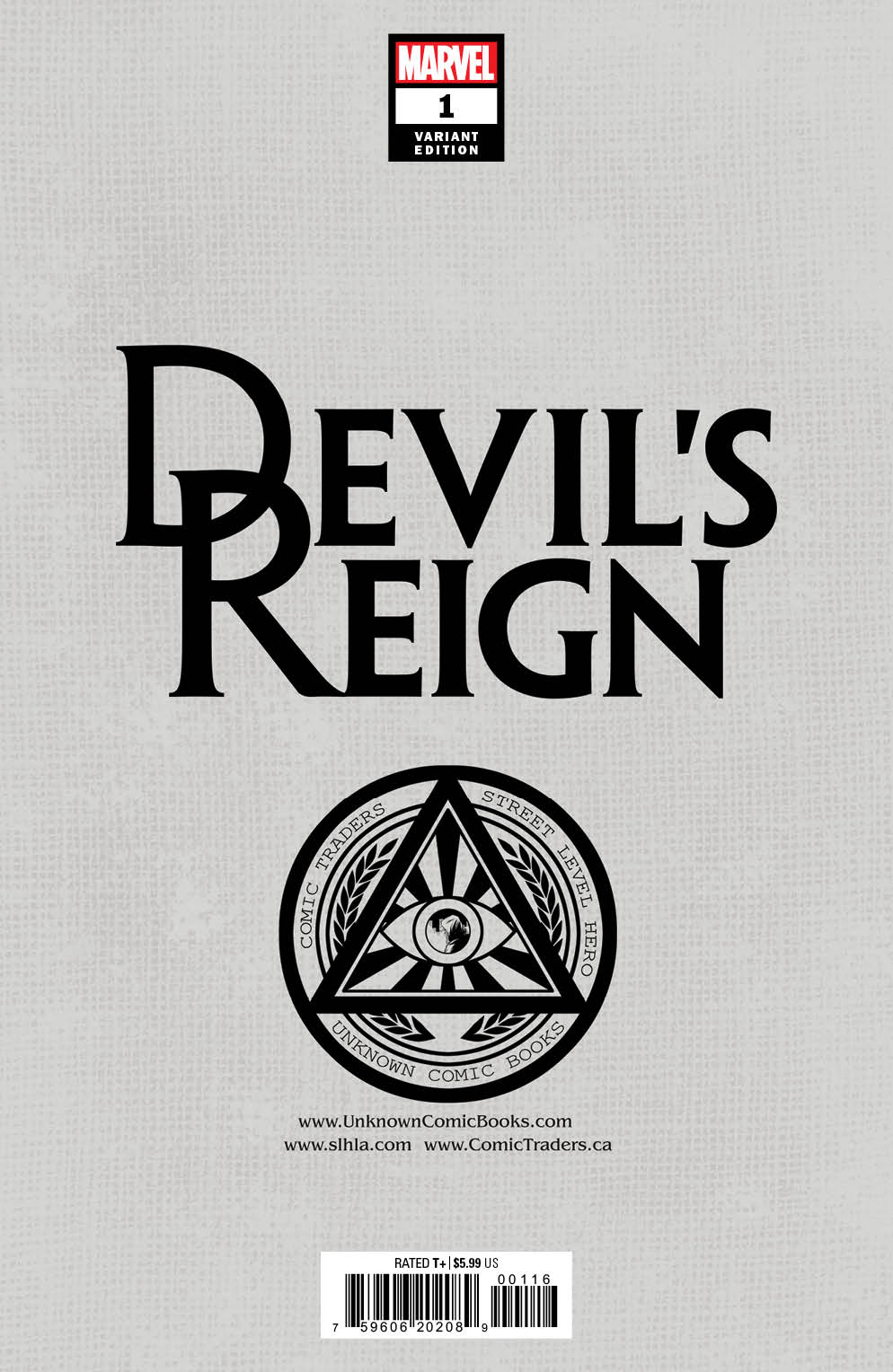 DEVILS REIGN #1 (OF 6) UNKNOWN COMICS MARCO TURINI EXCLUSIVE VAR (12/08/2021)