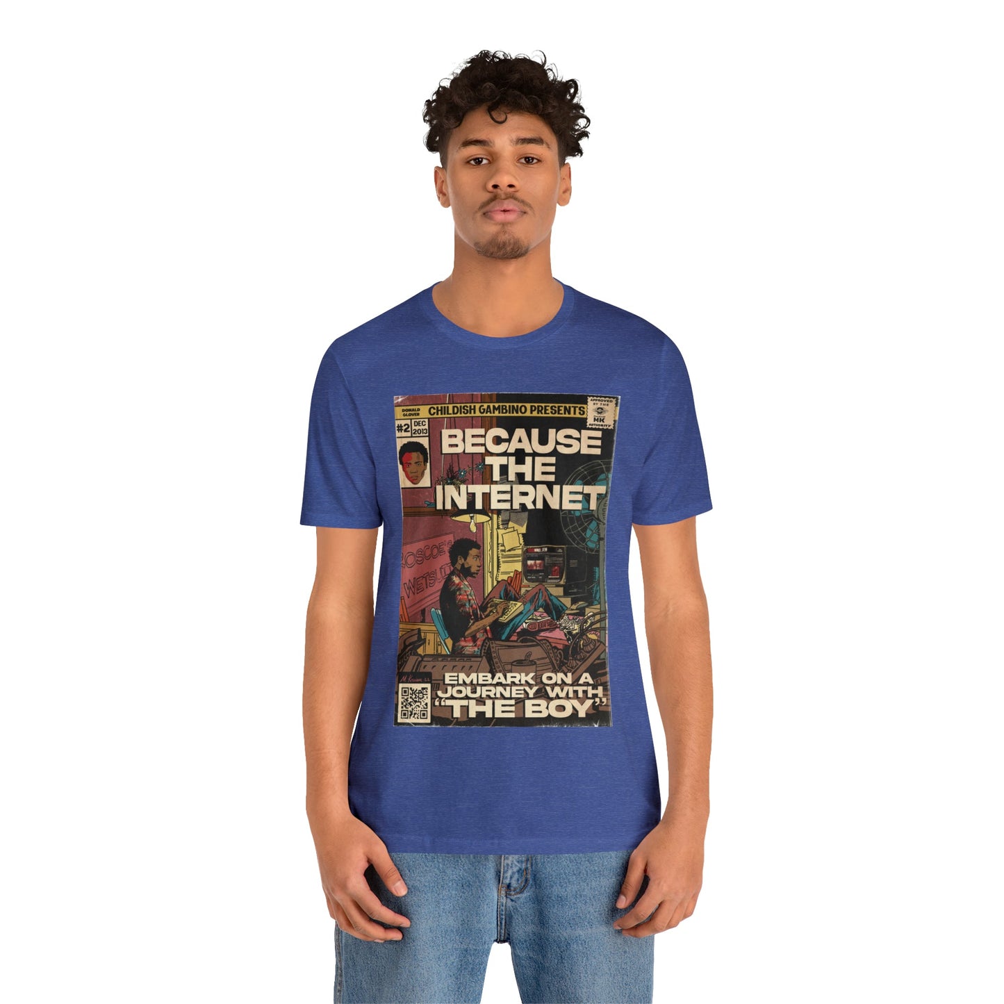 Childish Gambino- Because The Internet - Unisex Jersey Short Sleeve Tee