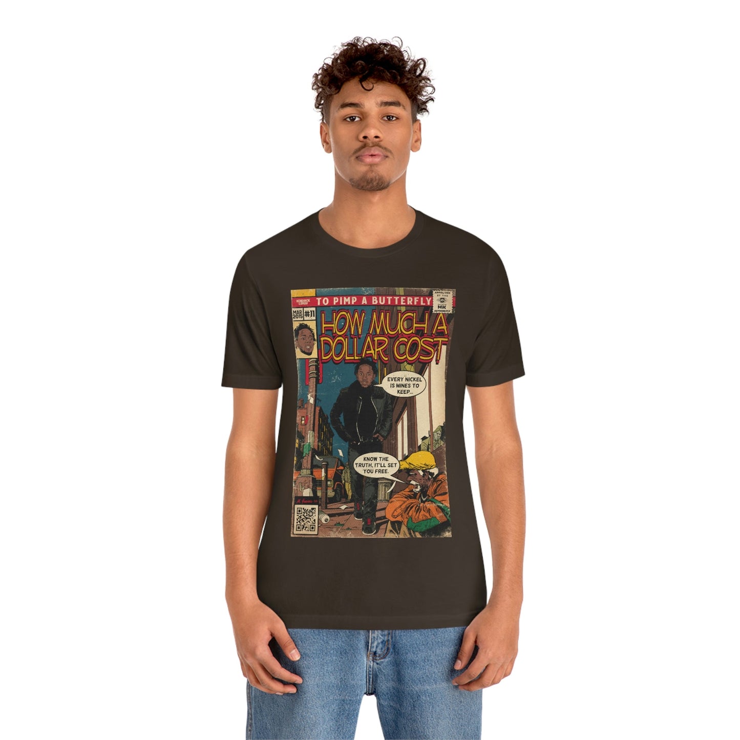 Kendrick Lamar - How Much A Dollar Cost - Unisex Jersey Short Sleeve Tee