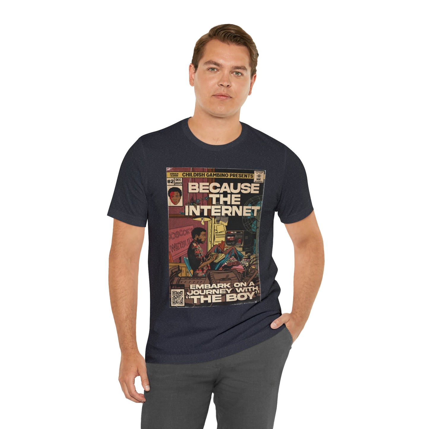 Childish Gambino- Because The Internet - Unisex Jersey Short Sleeve Tee