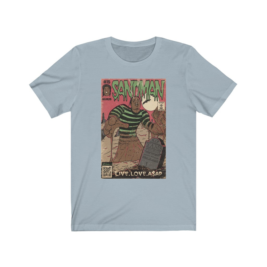 ASAP Rocky- Sandman - Unisex Jersey Short Sleeve Tee