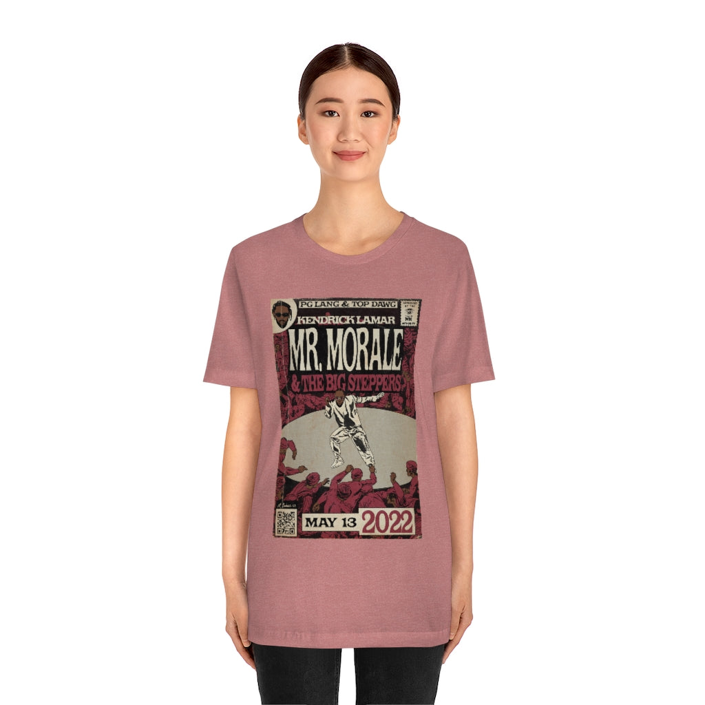 Kendrick Lamar - Mr. Morale & The Big Steppers - Comic Art -Unisex Jersey Short Sleeve Tee