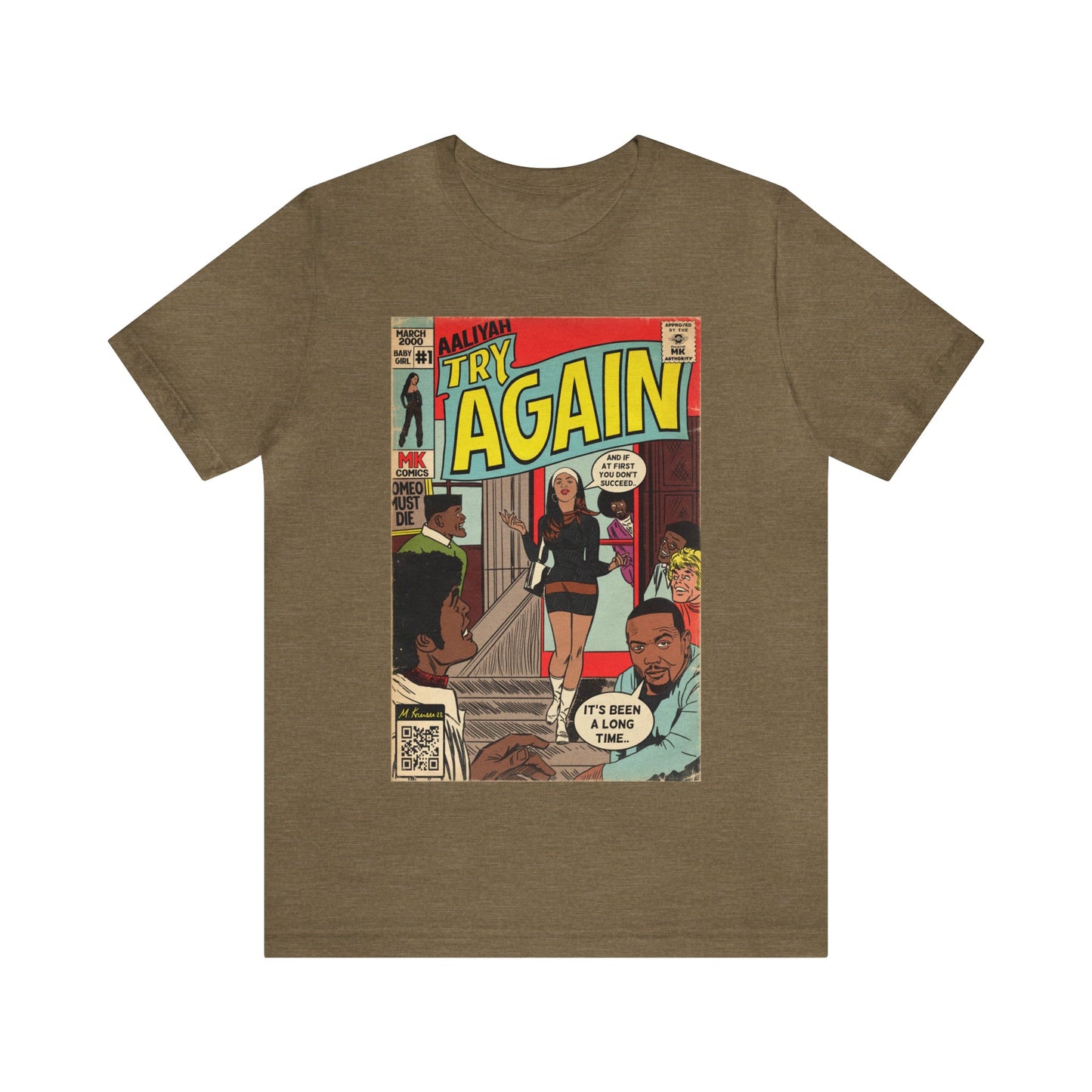 Aaliyah - Try Again - Unisex Jersey Short Sleeve Tee