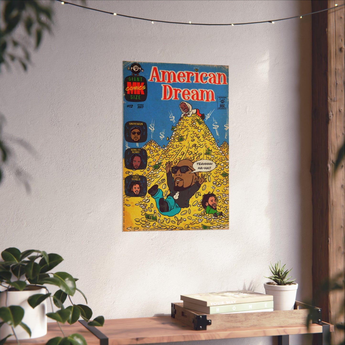 Jeezy, Cole & Kendrick - American Dream - Matte Vertical Posters