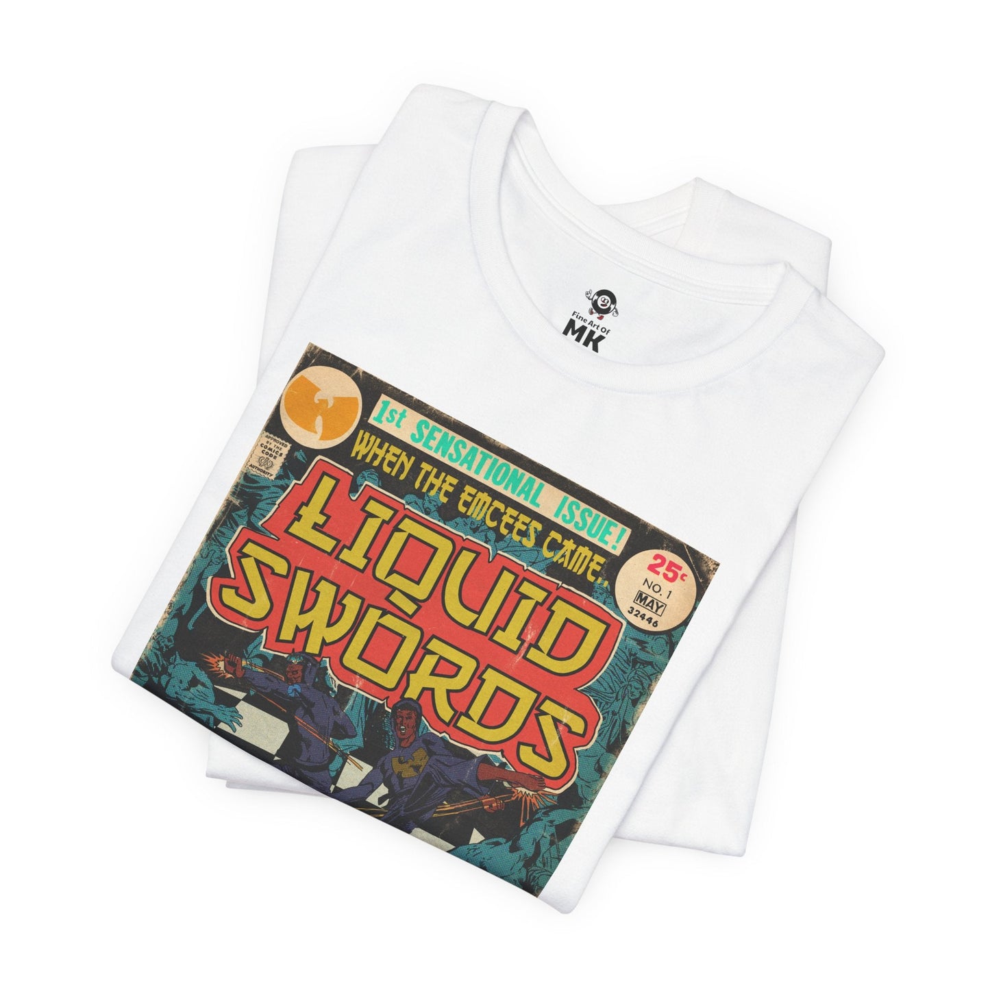 GZA/Genius - Liquid Swords - Wu-Tang - Unisex Jersey T-Shirt