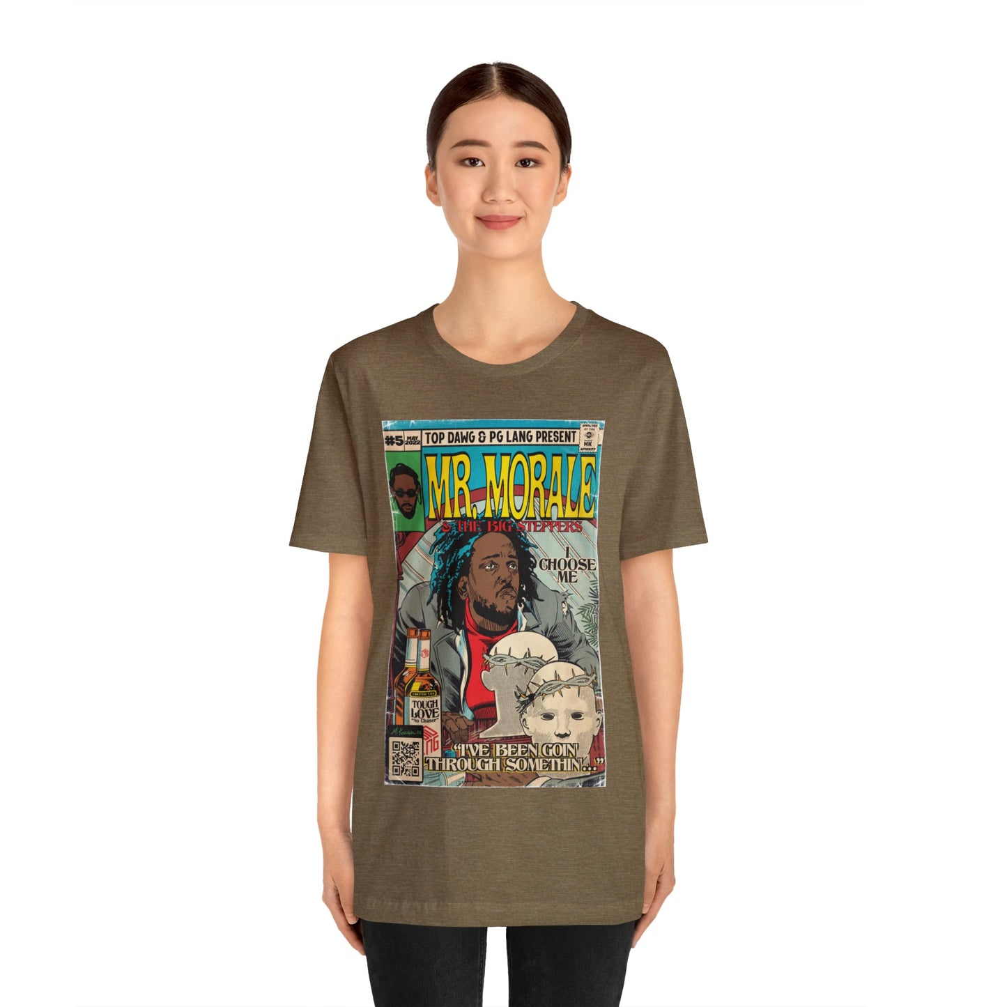 Kendrick Lamar- Mr. Morale & The Big Steppers- Unisex Jersey Short Sleeve Tee