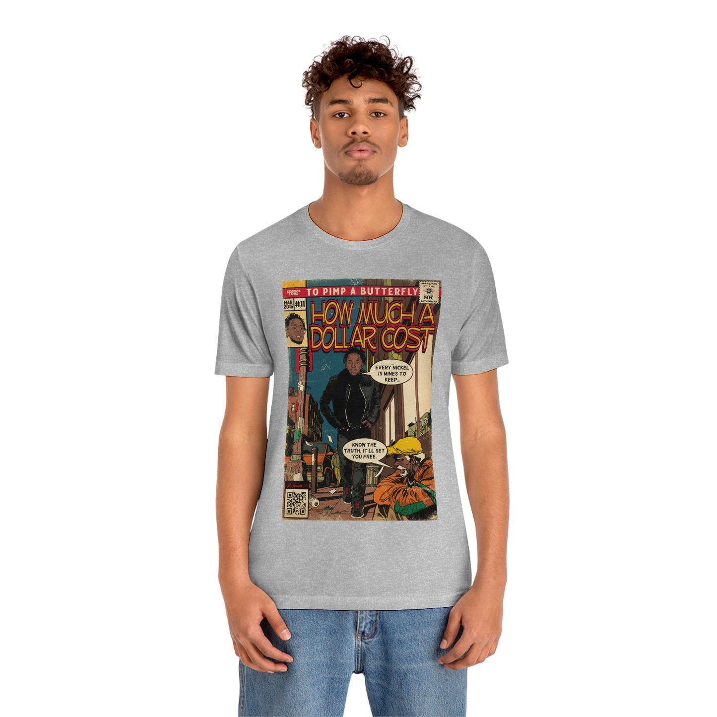 Kendrick Lamar - How Much A Dollar Cost - Unisex Jersey Short Sleeve Tee