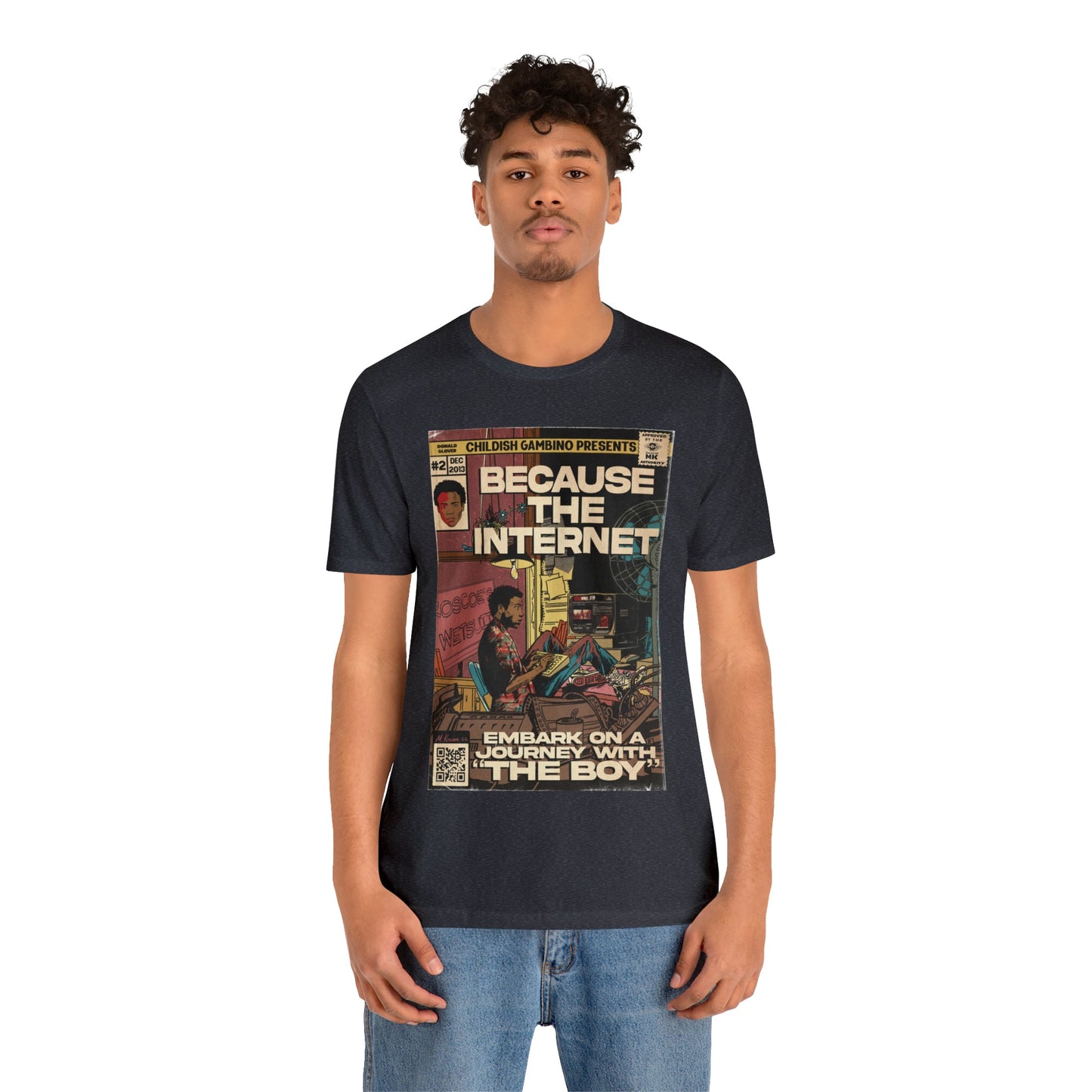 Childish Gambino- Because The Internet - Unisex Jersey Short Sleeve Tee