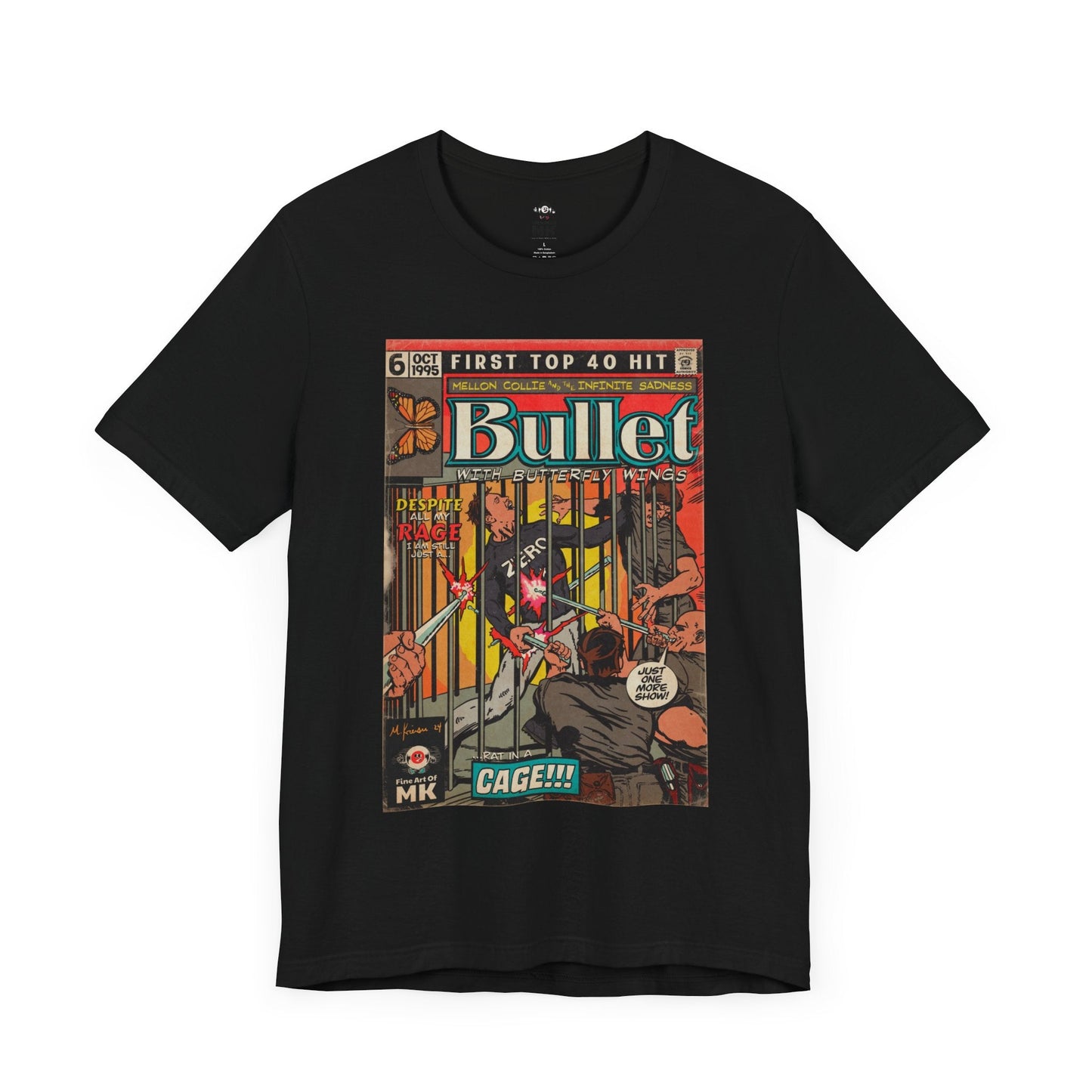 Smashing Pumpkins - Bullet With Butterfly Wings - Unisex Jersey Short Sleeve Tee