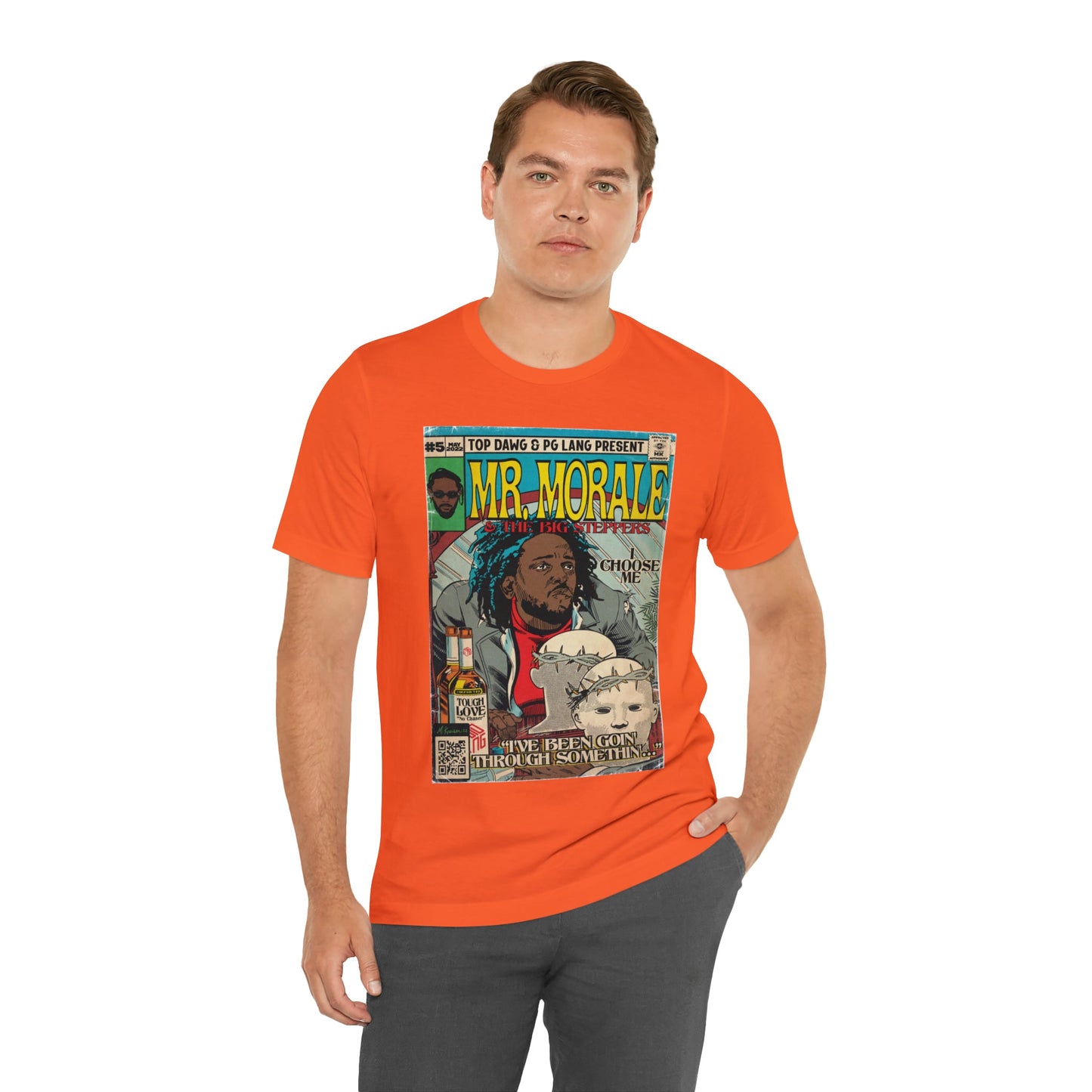 Kendrick Lamar- Mr. Morale & The Big Steppers- Unisex Jersey Short Sleeve Tee