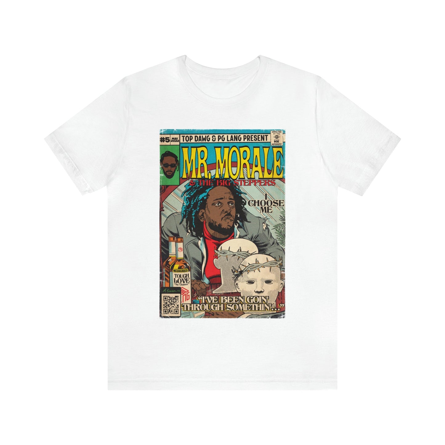 Kendrick Lamar- Mr. Morale & The Big Steppers- Unisex Jersey Short Sleeve Tee