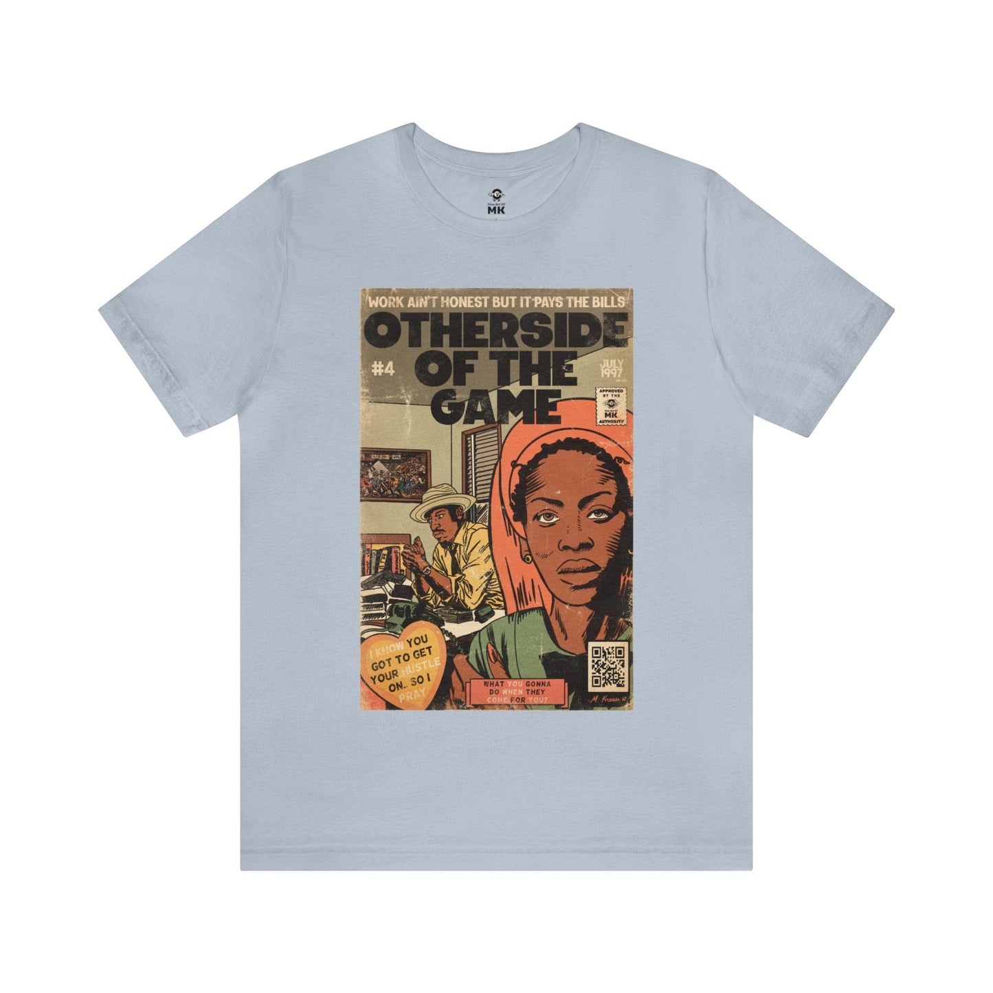 Erykah Badu - Otherside Of The Game - Unisex Jersey Short Sleeve Tee