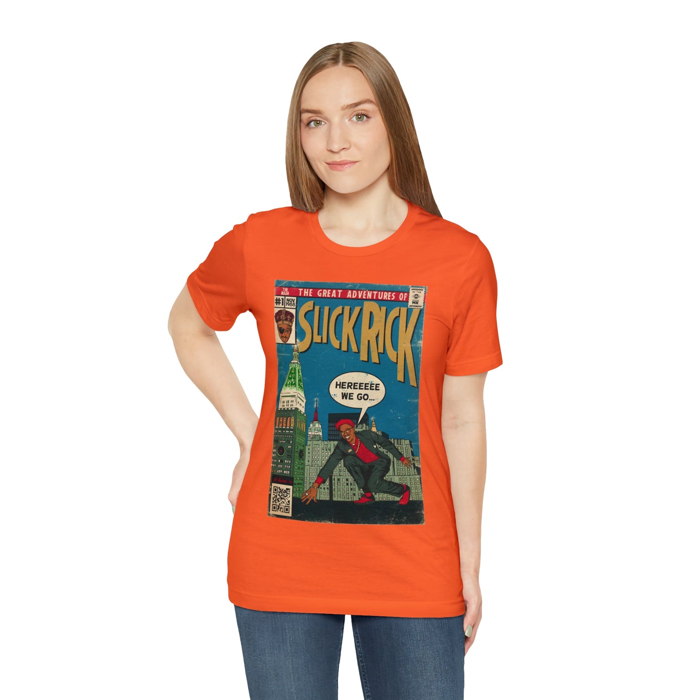 The Great Adventures of Slick Rick - Comic Art - Unisex Jersey Short Sleeve Tee