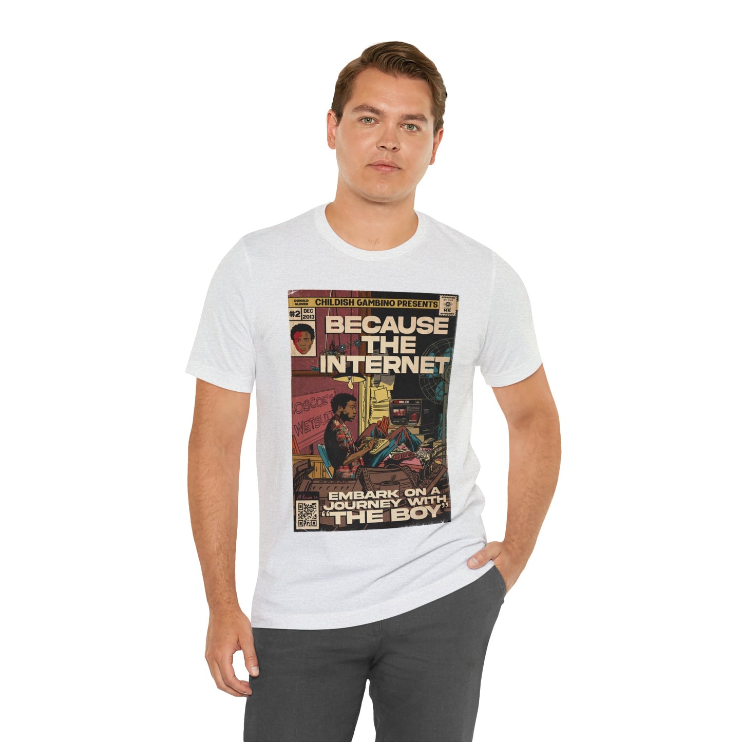 Childish Gambino- Because The Internet - Unisex Jersey Short Sleeve Tee