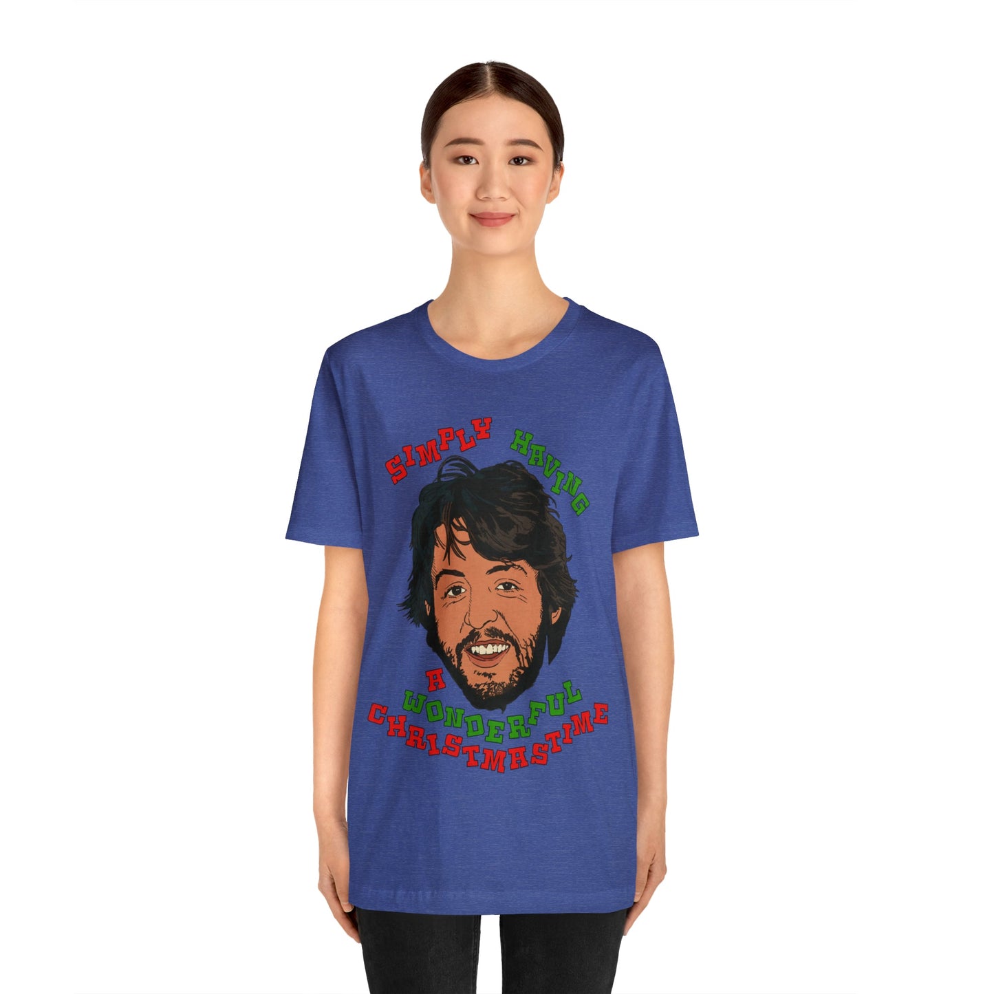 Paul McCartney - Wonderful Christmastime - Unisex Jersey Short Sleeve Tee